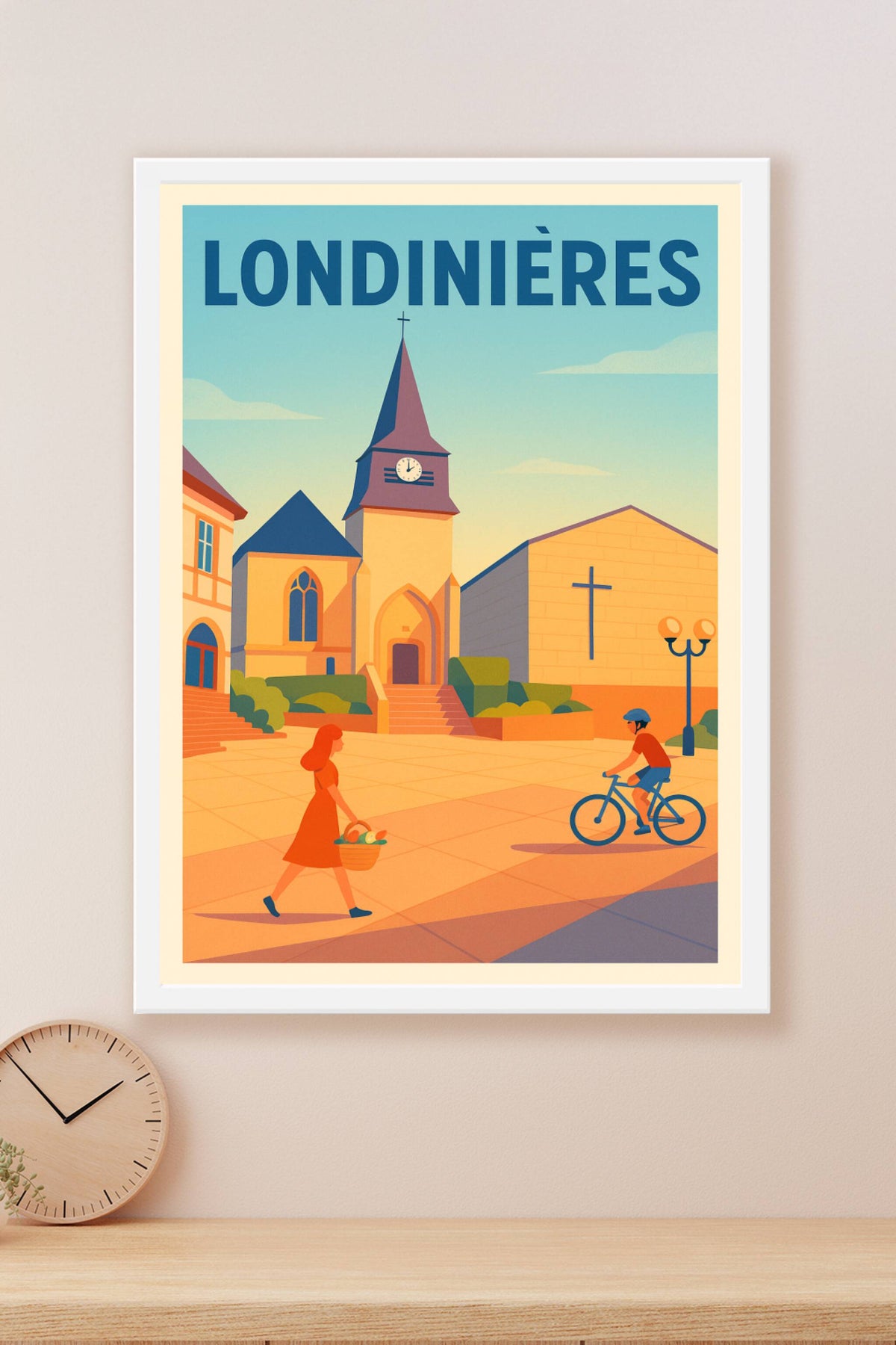 Affiche de Londinières - Charme et Sérénité au Cœur du Village