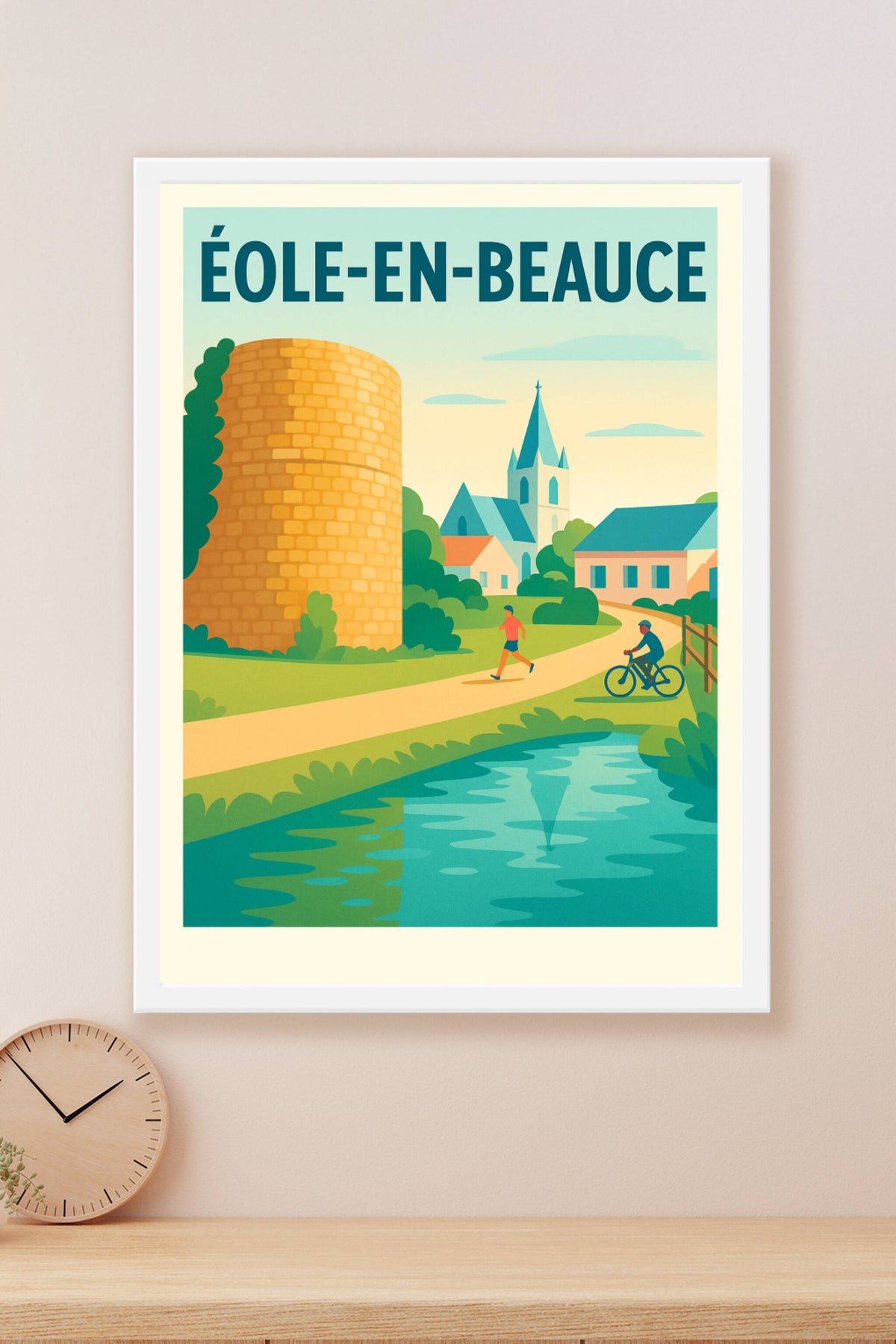 Affiche de Éole-en-Beauce - Charme bucolique et douceur de vie