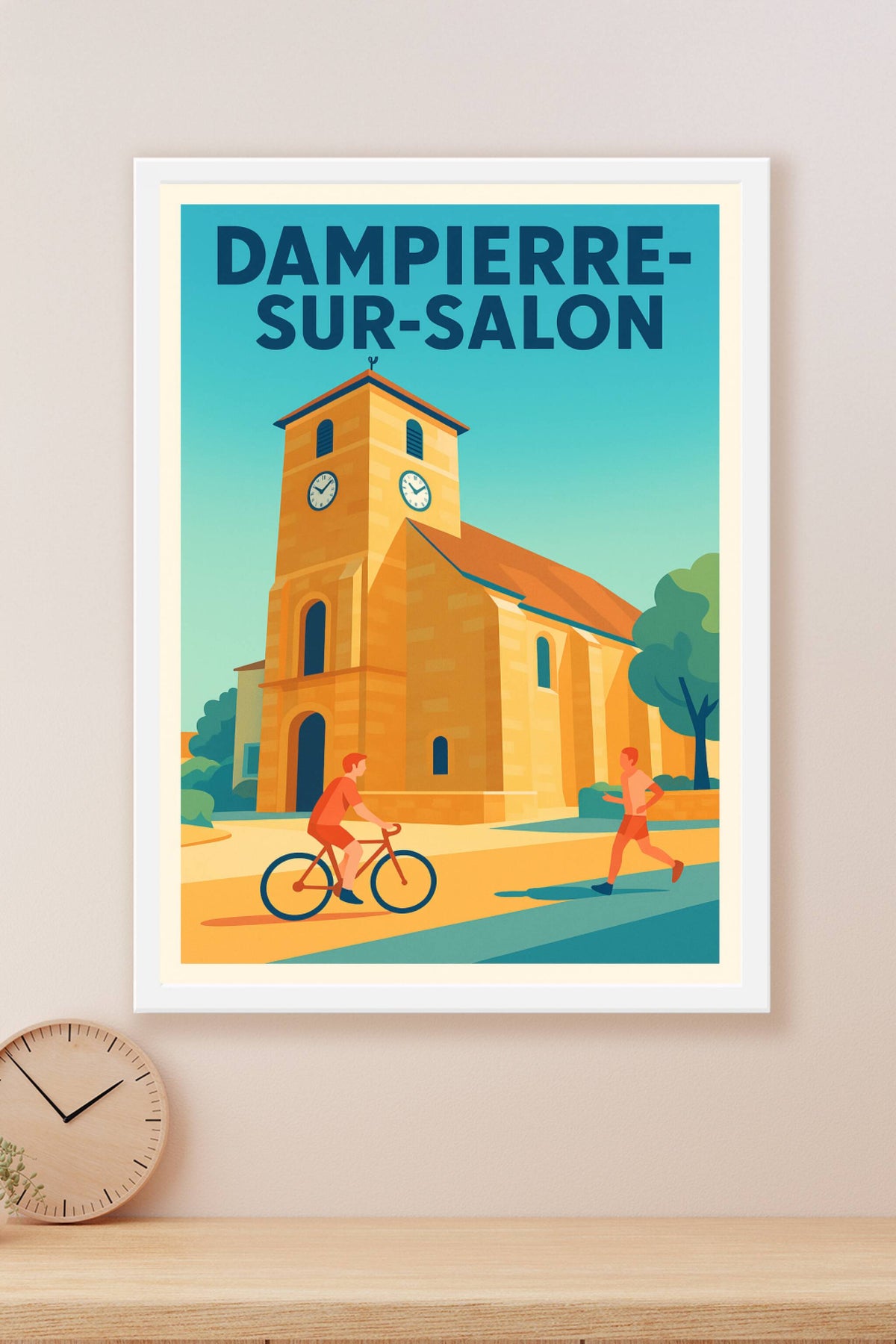Affiche de Dampierre-sur-Salon - Charme et tranquillité au cœur de la vieille ville
