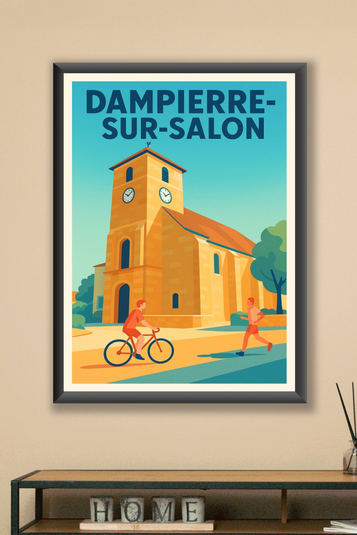 Affiche de Dampierre-sur-Salon - Charme et tranquillité au cœur de la vieille ville