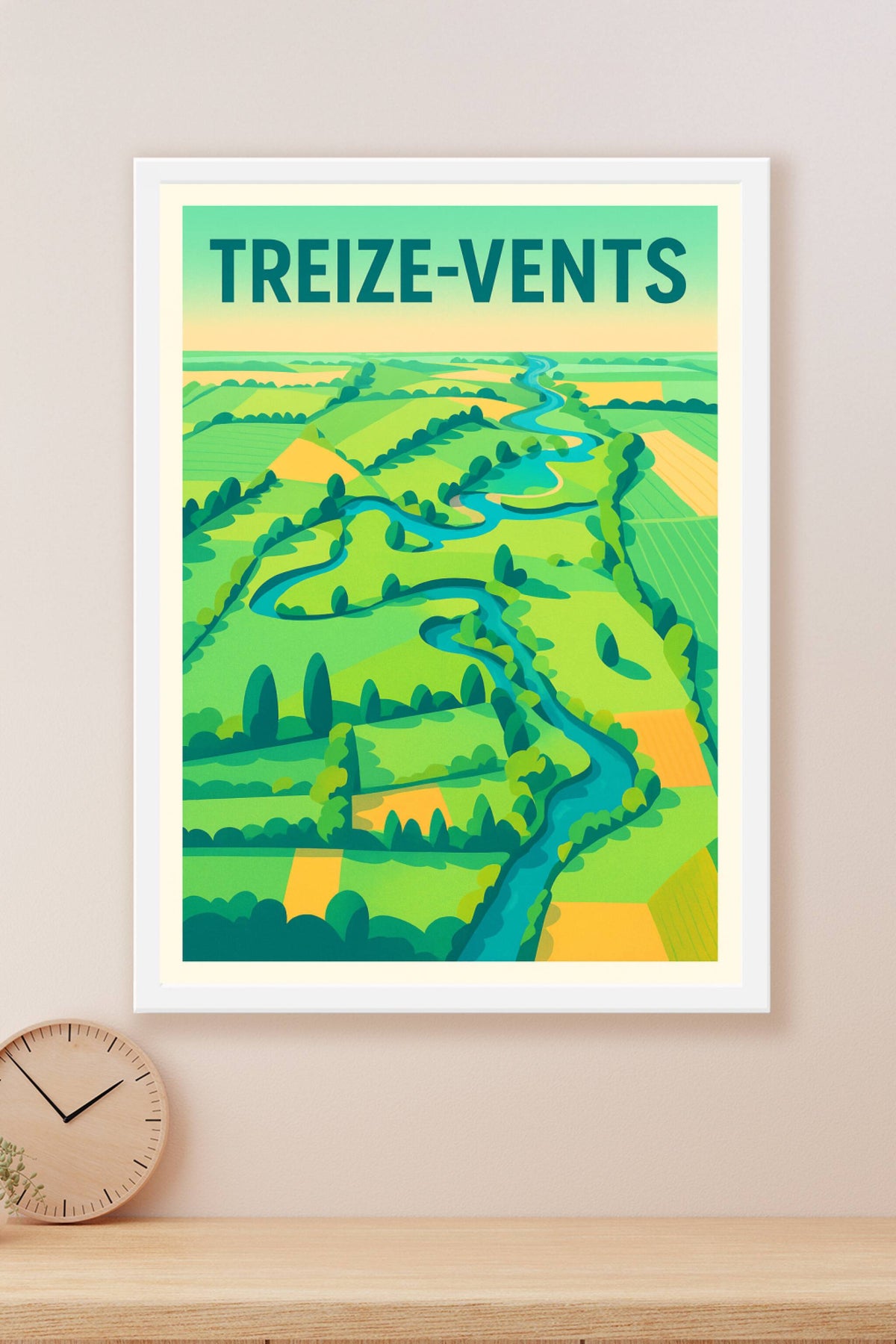 Affiche de Treize-Vents - L'envoûtant paysage bocager