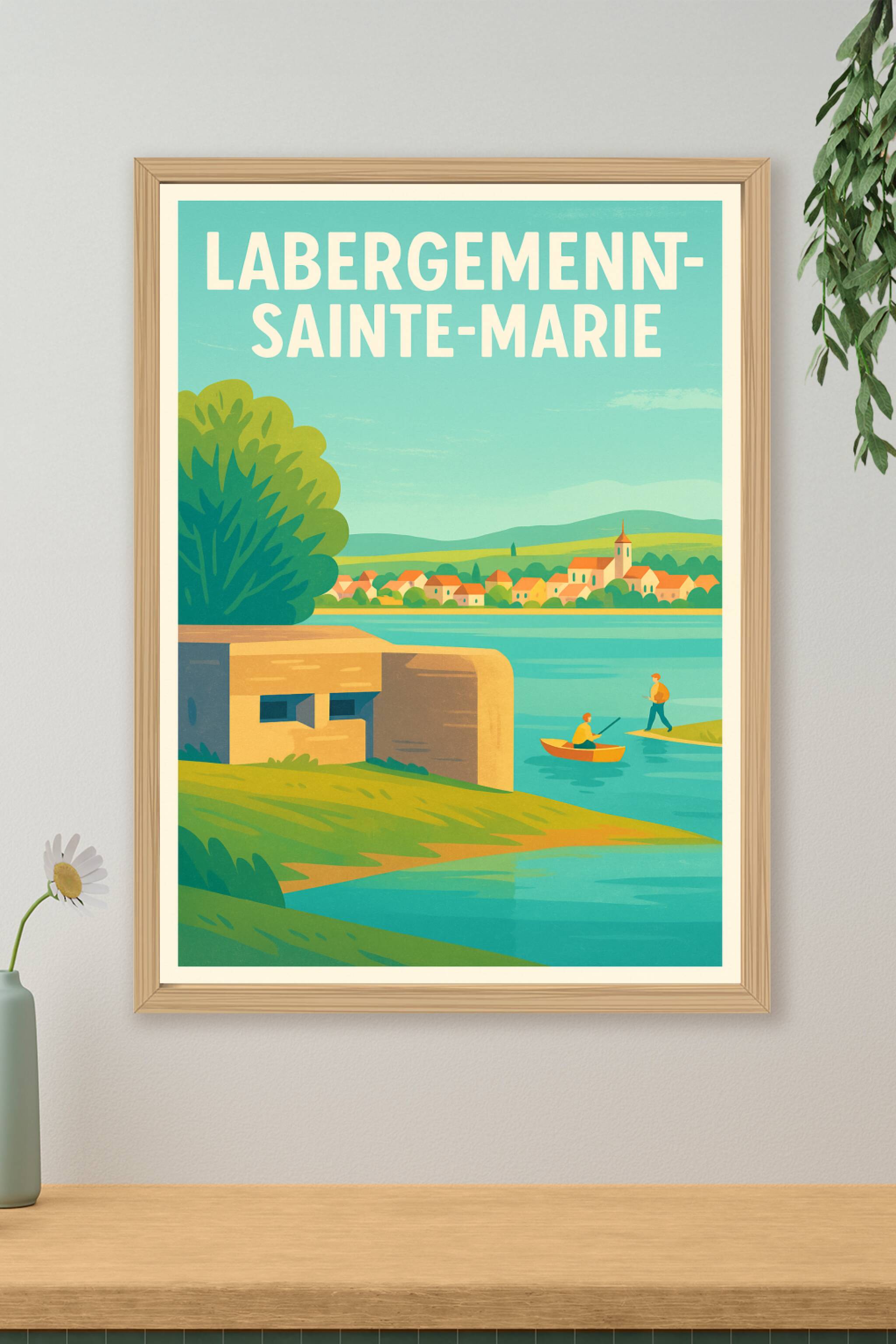 Affiche de Labergement-Sainte-Marie - Havre de paix au bord de l'eau