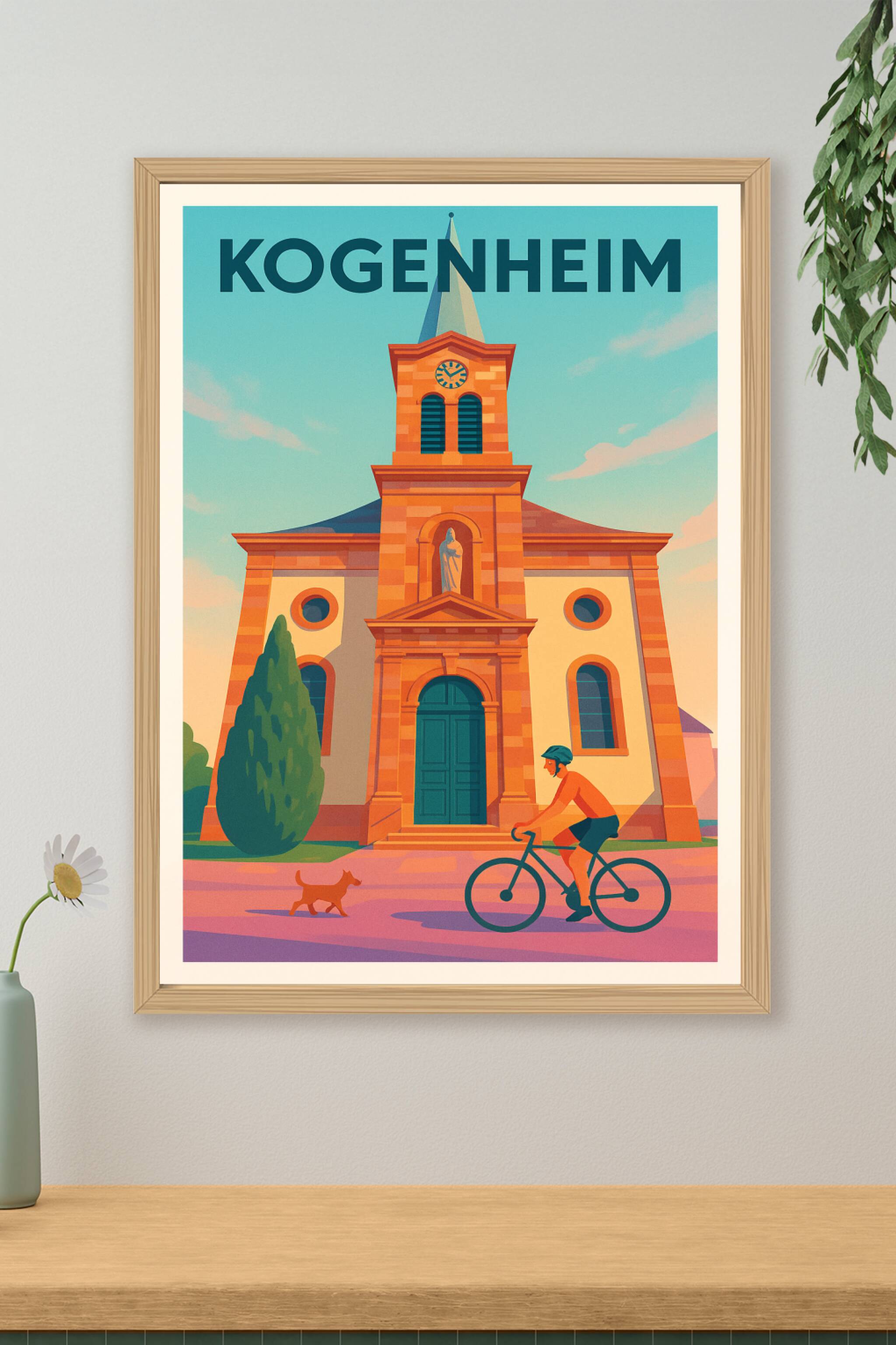 Affiche de Kogenheim - Charme et sérénité au cœur de l'Alsace