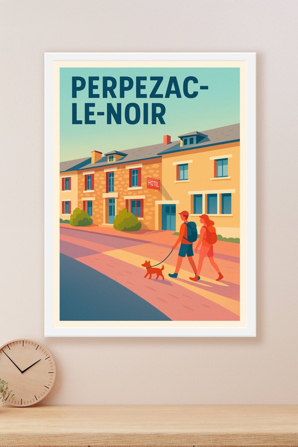Affiche de Perpezac-le-Noir - Escapade tranquille au cœur du village