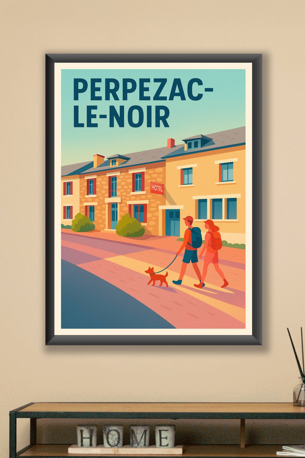 Affiche de Perpezac-le-Noir - Escapade tranquille au cœur du village