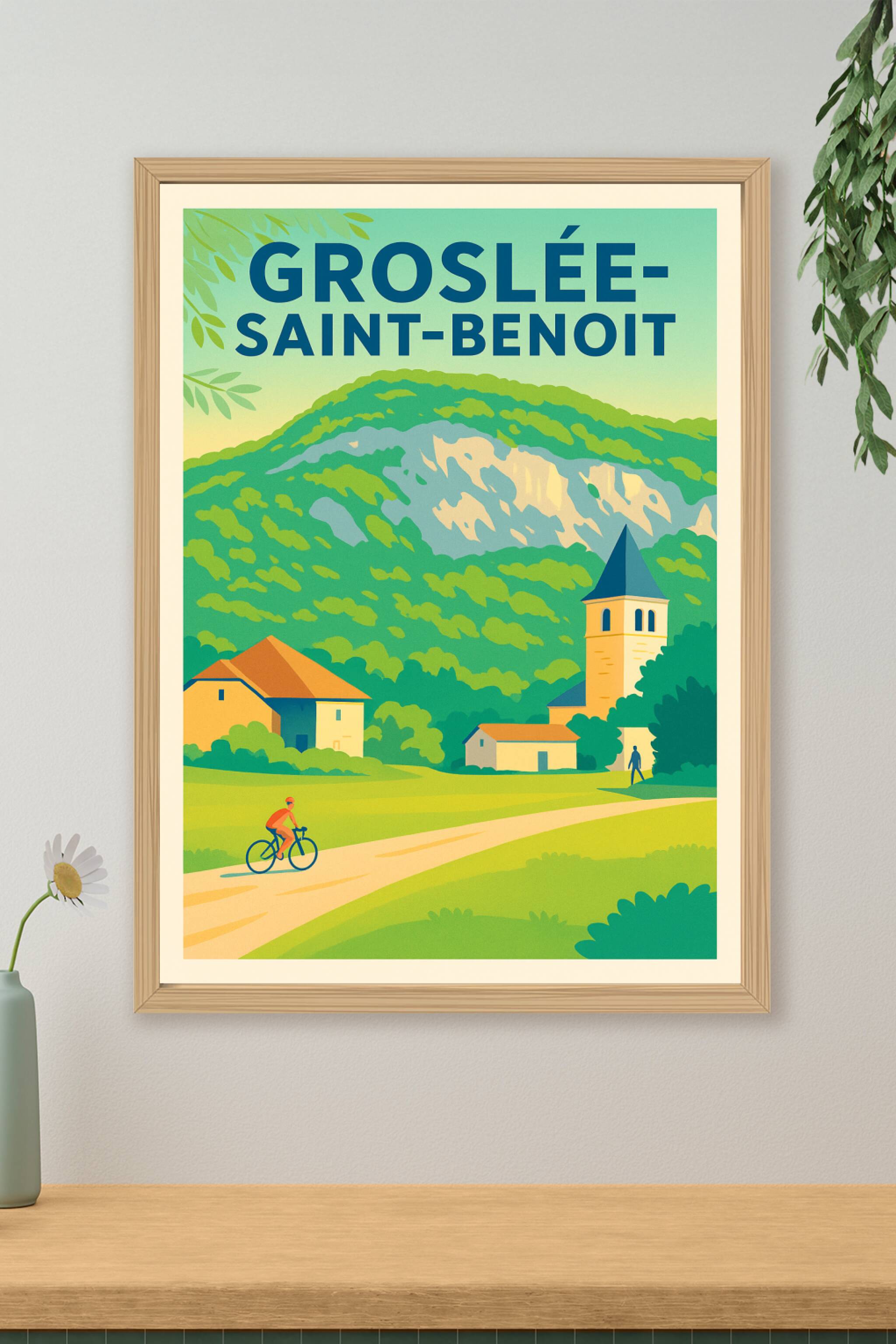 Affiche de Groslée-Saint-Benoit - L'escapade bucolique au coeur de la nature