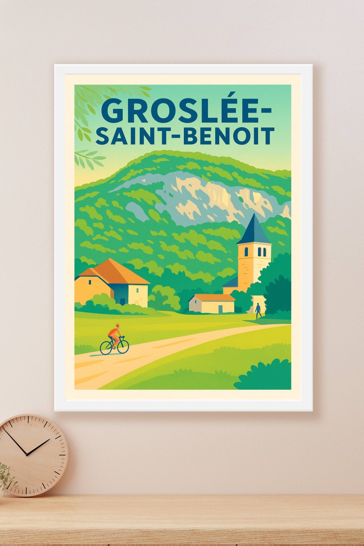 Affiche de Groslée-Saint-Benoit - L'escapade bucolique au coeur de la nature