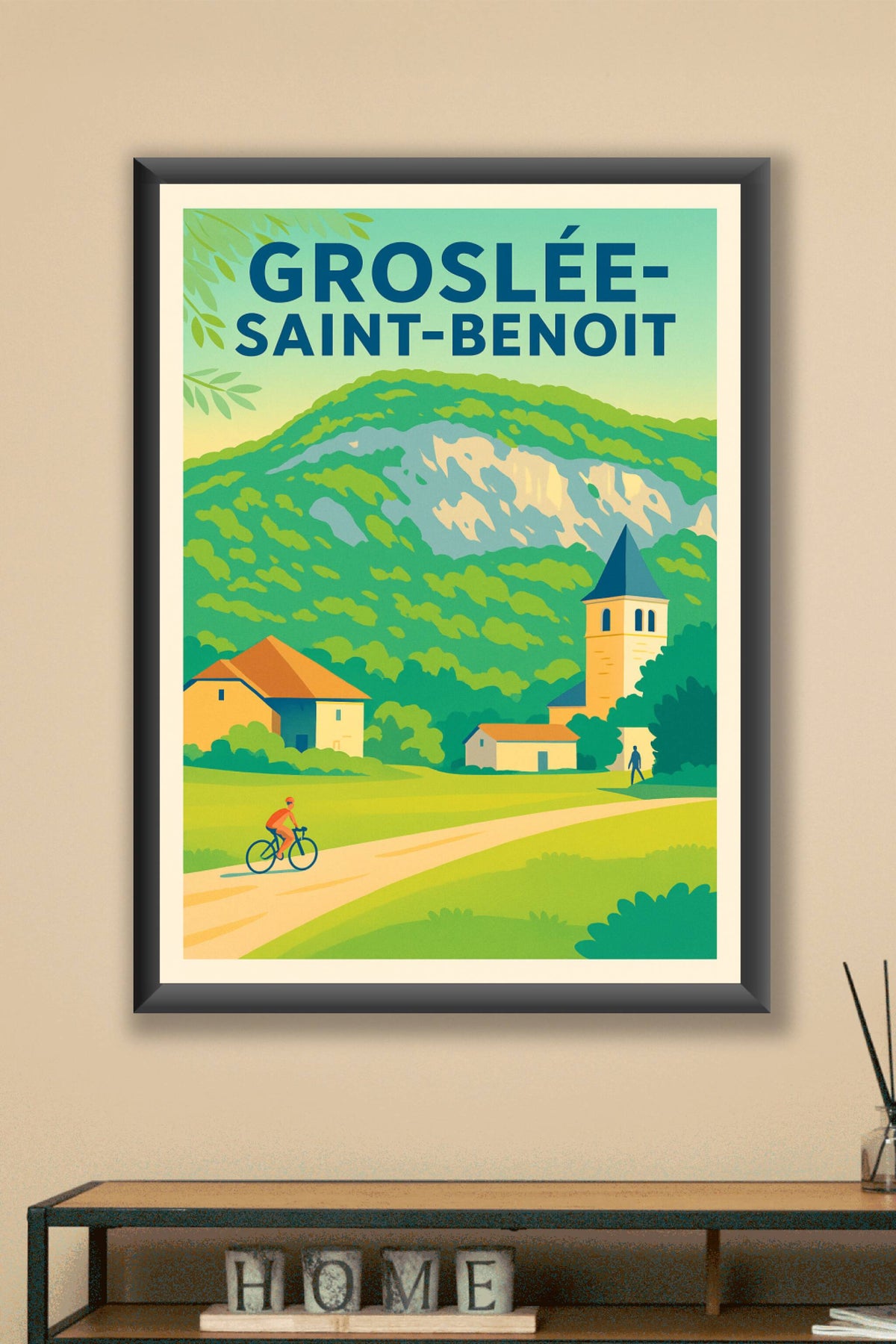 Affiche de Groslée-Saint-Benoit - L'escapade bucolique au coeur de la nature