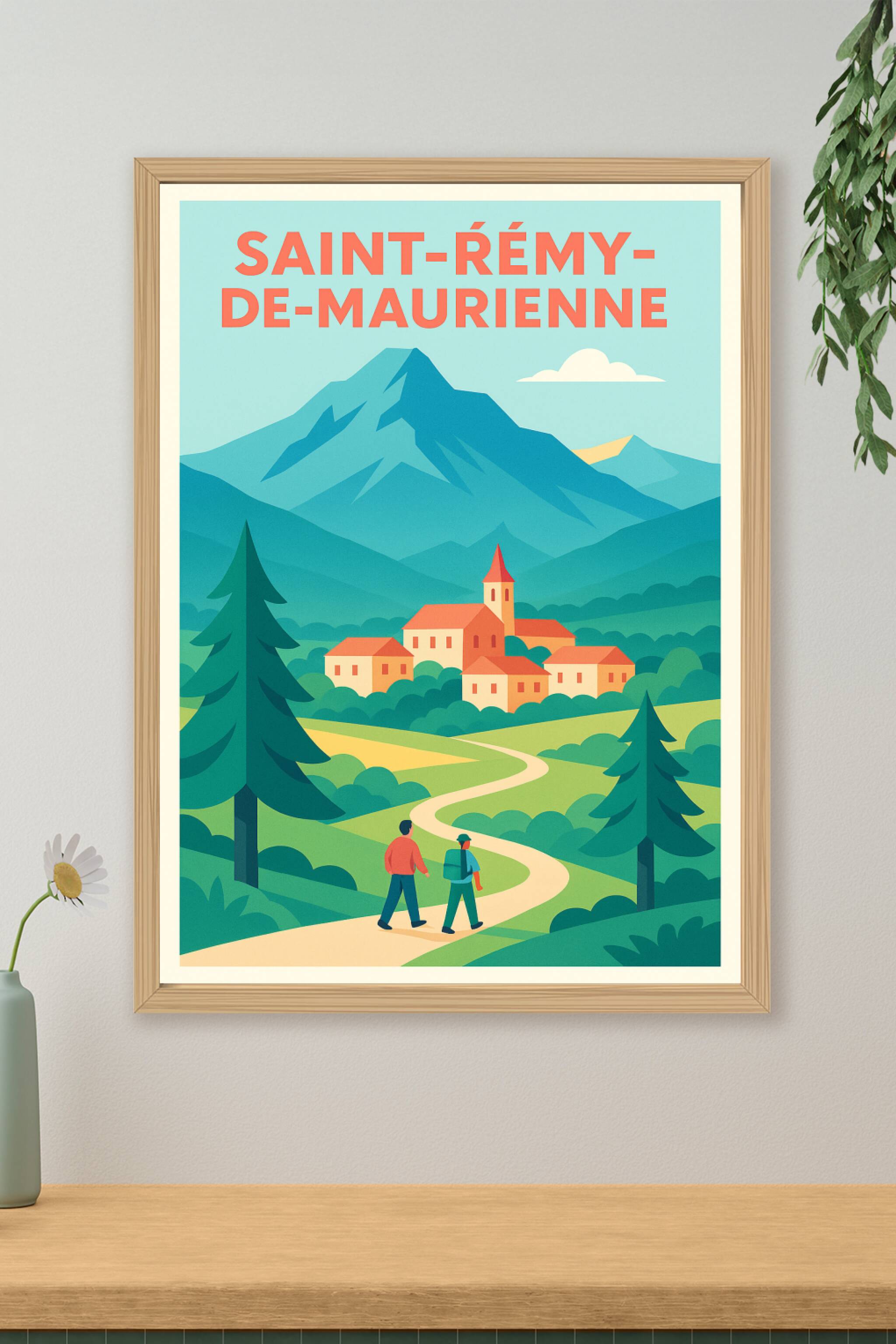 Affiche de Saint-Rémy-de-Maurienne - L'escapade montagnarde idéale