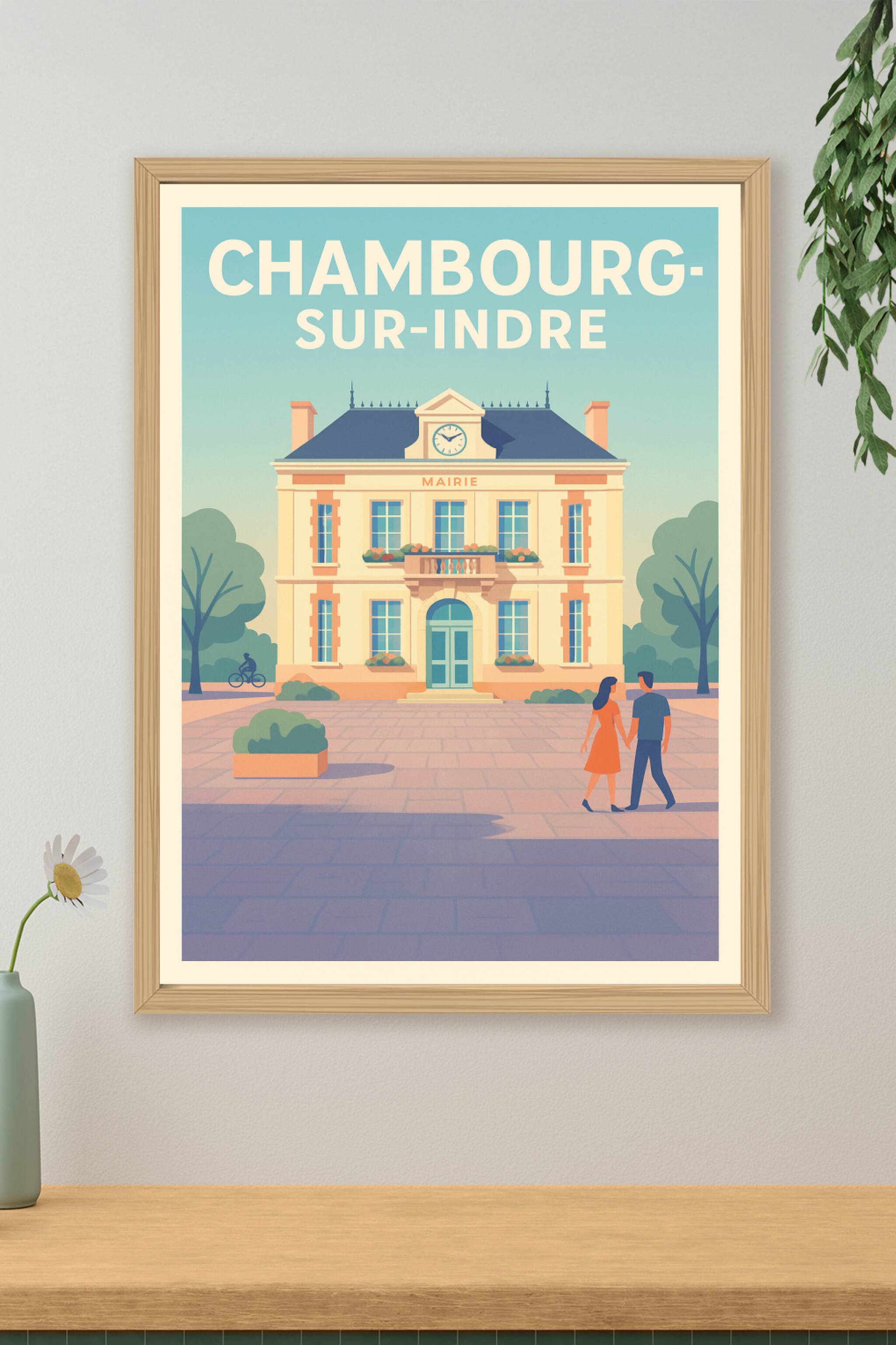 Affiche de Chambourg-sur-Indre - Charme et sérénité au cœur de la mairie