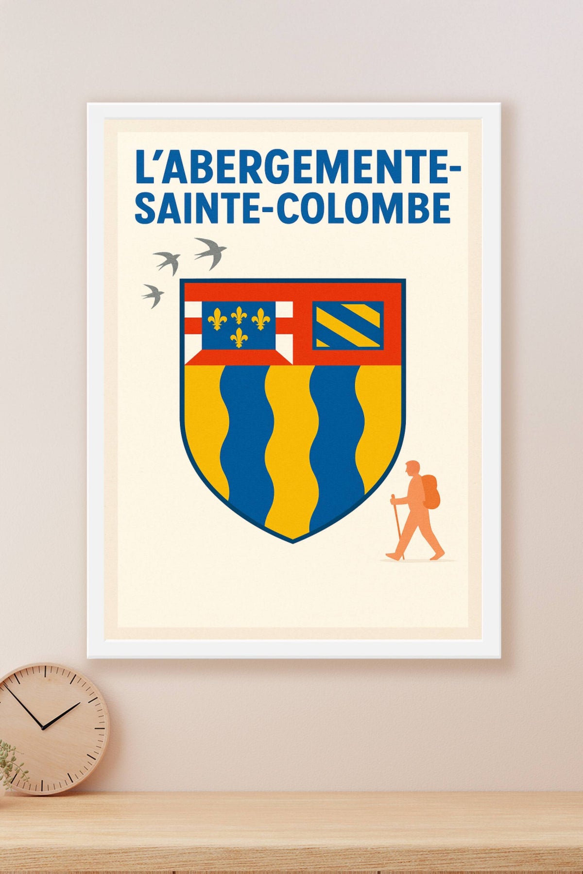 Affiche de L'Abergement-Sainte-Colombe - L'emblème au cœur de la randonnée