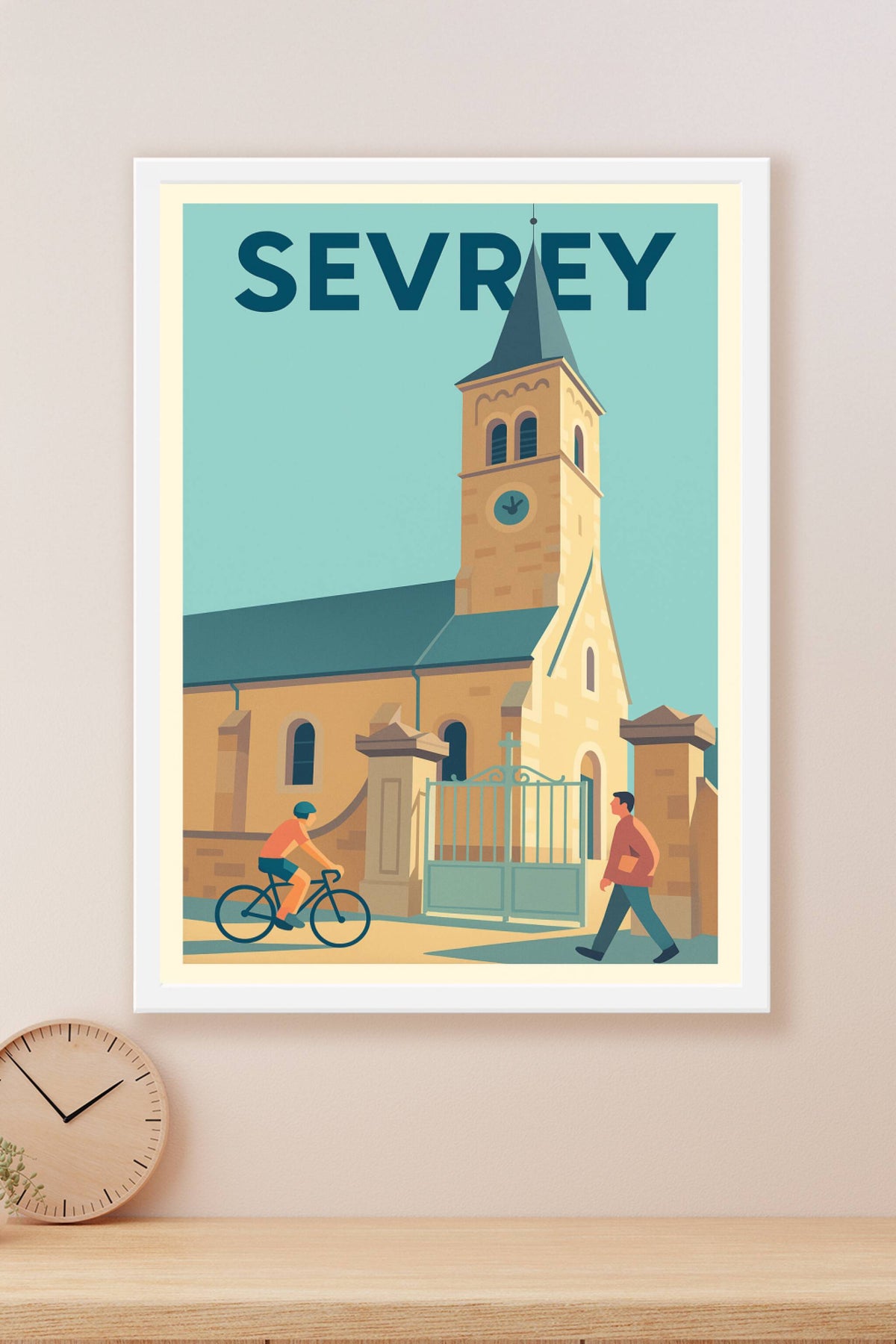Affiche de Sevrey - Charme tranquille au cœur du village