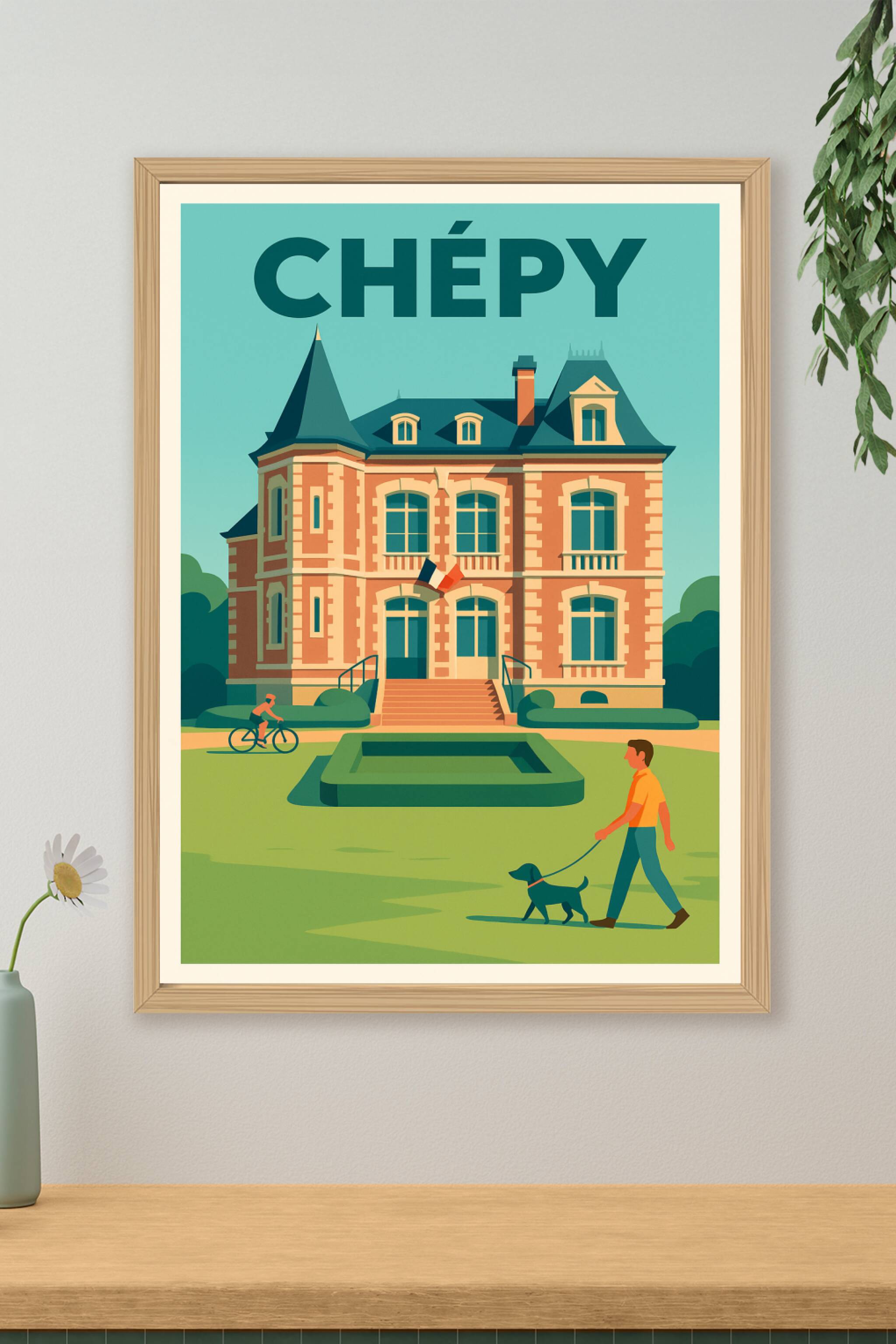 Affiche de Chépy - Charme et sérénité en pleine nature