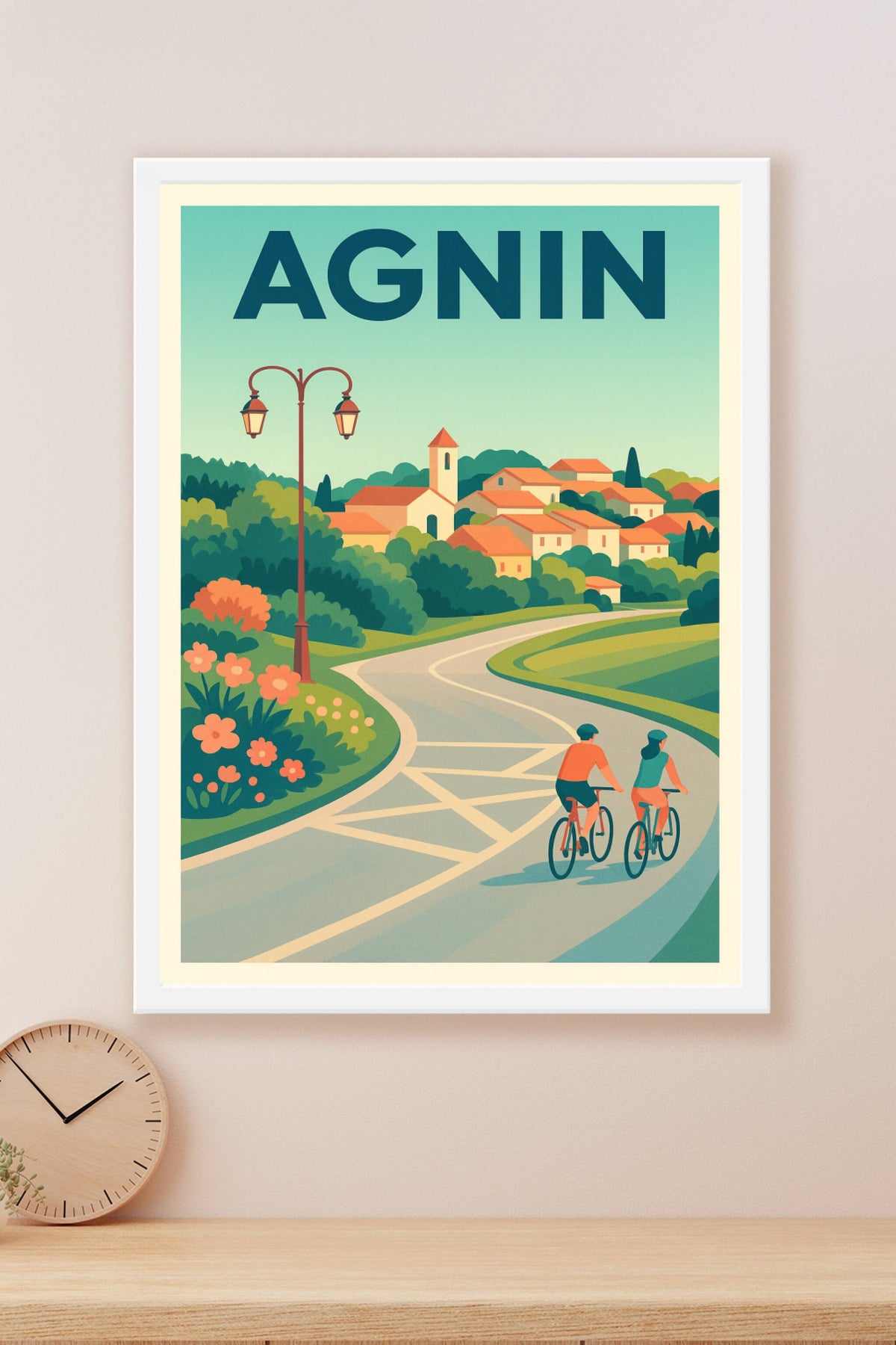 Affiche de Agnin - L'évasion à vélo au cœur du village