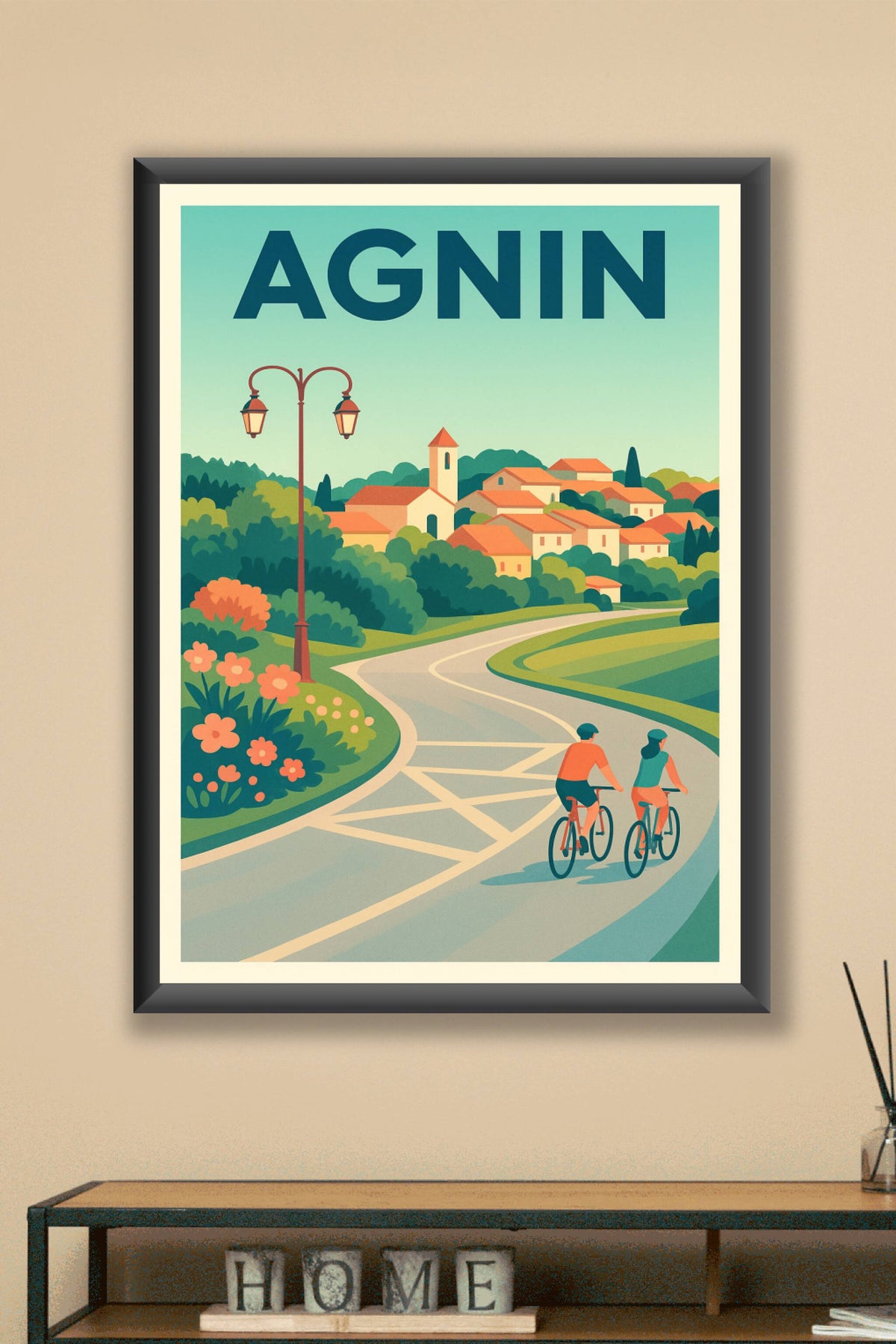 Affiche de Agnin - L'évasion à vélo au cœur du village