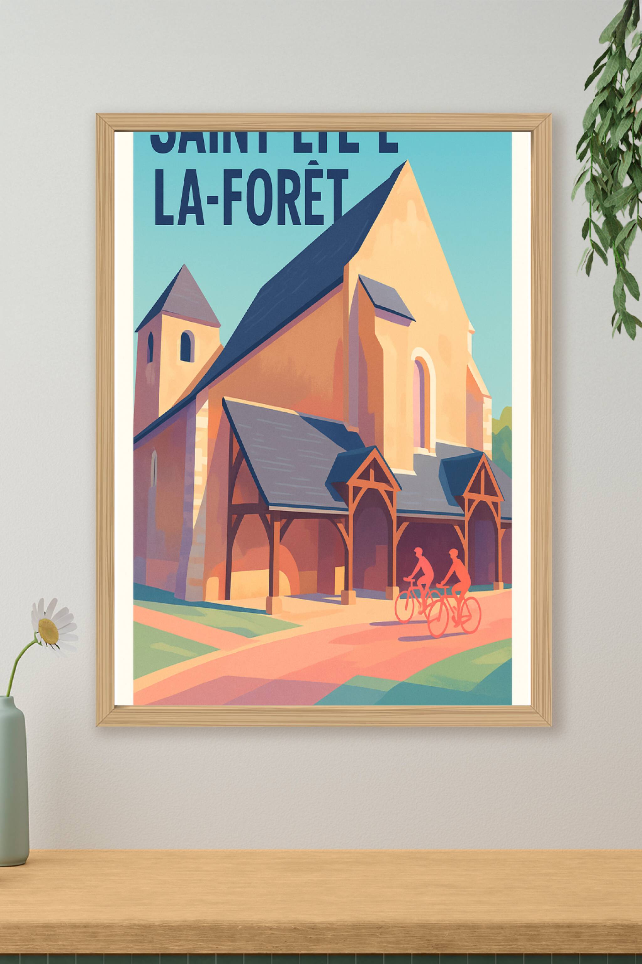 Affiche de Saint-Lyé-la-Forêt - Charme et sérénité en pleine nature