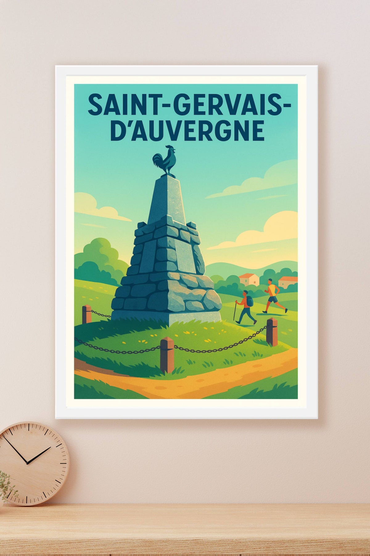 Affiche de Saint-Gervais-d'Auvergne - Escapade nature en plein cœur de l'Auvergne