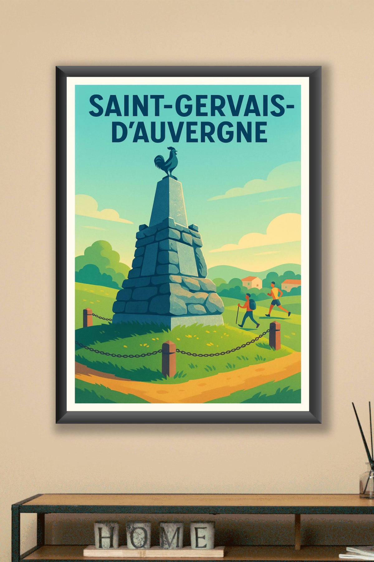 Affiche de Saint-Gervais-d'Auvergne - Escapade nature en plein cœur de l'Auvergne