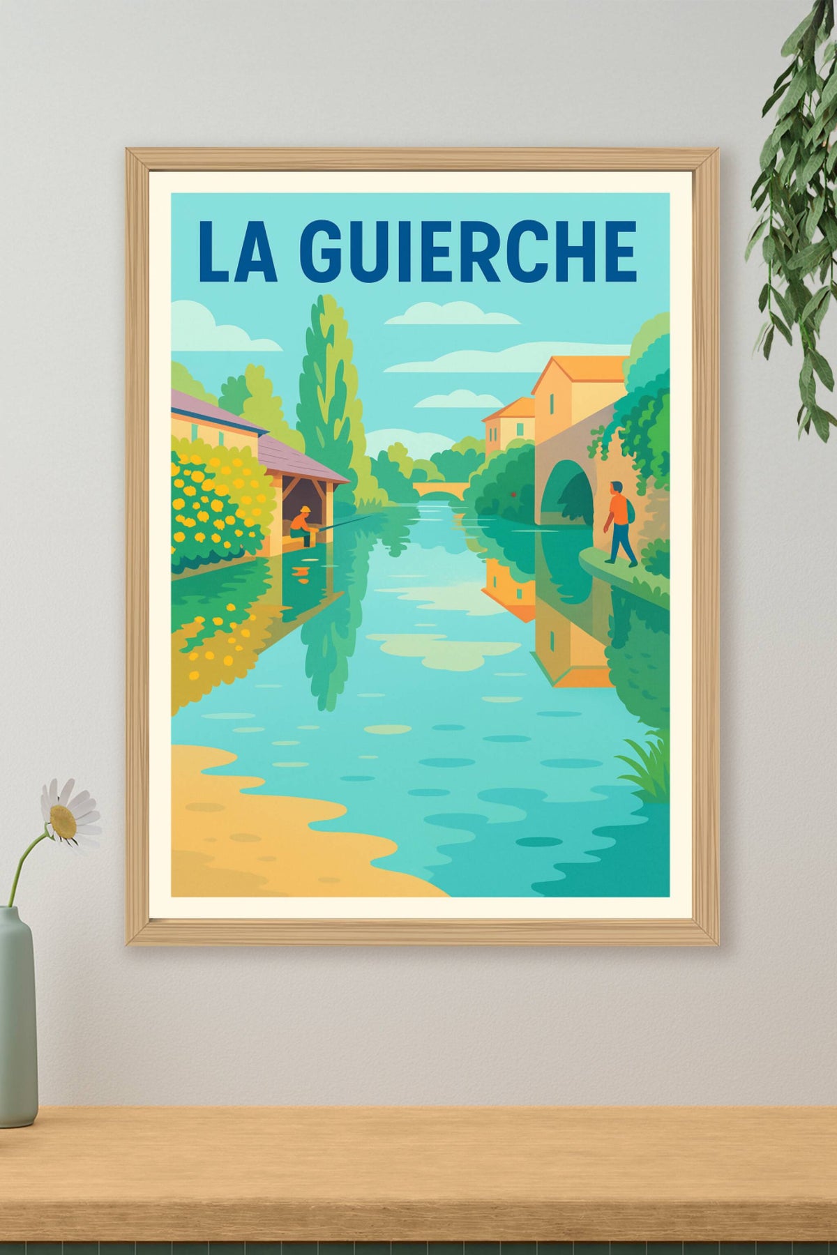 Affiche de La Guierche - Un havre de paix au fil de l'eau