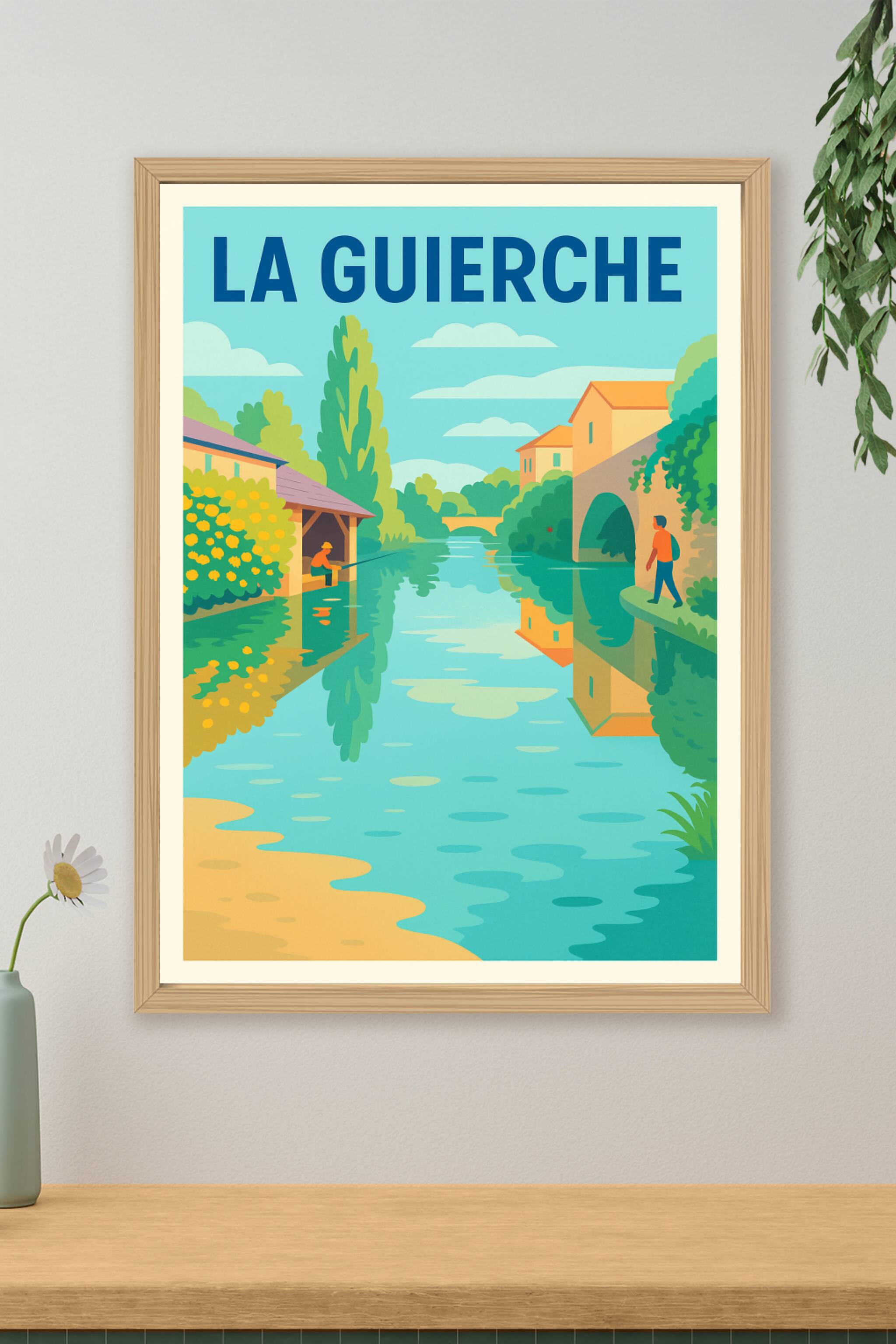 Affiche de La Guierche - Un havre de paix au fil de l'eau