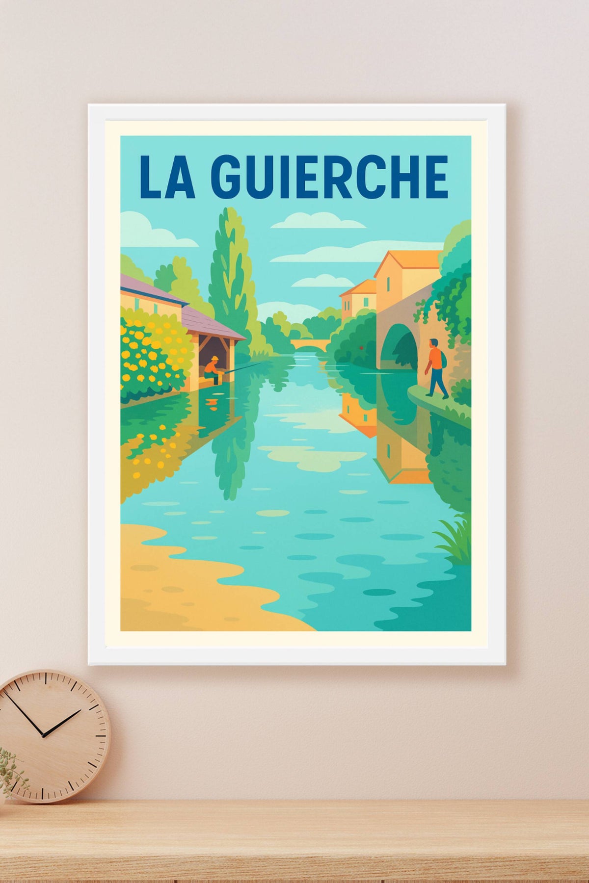 Affiche de La Guierche - Un havre de paix au fil de l'eau