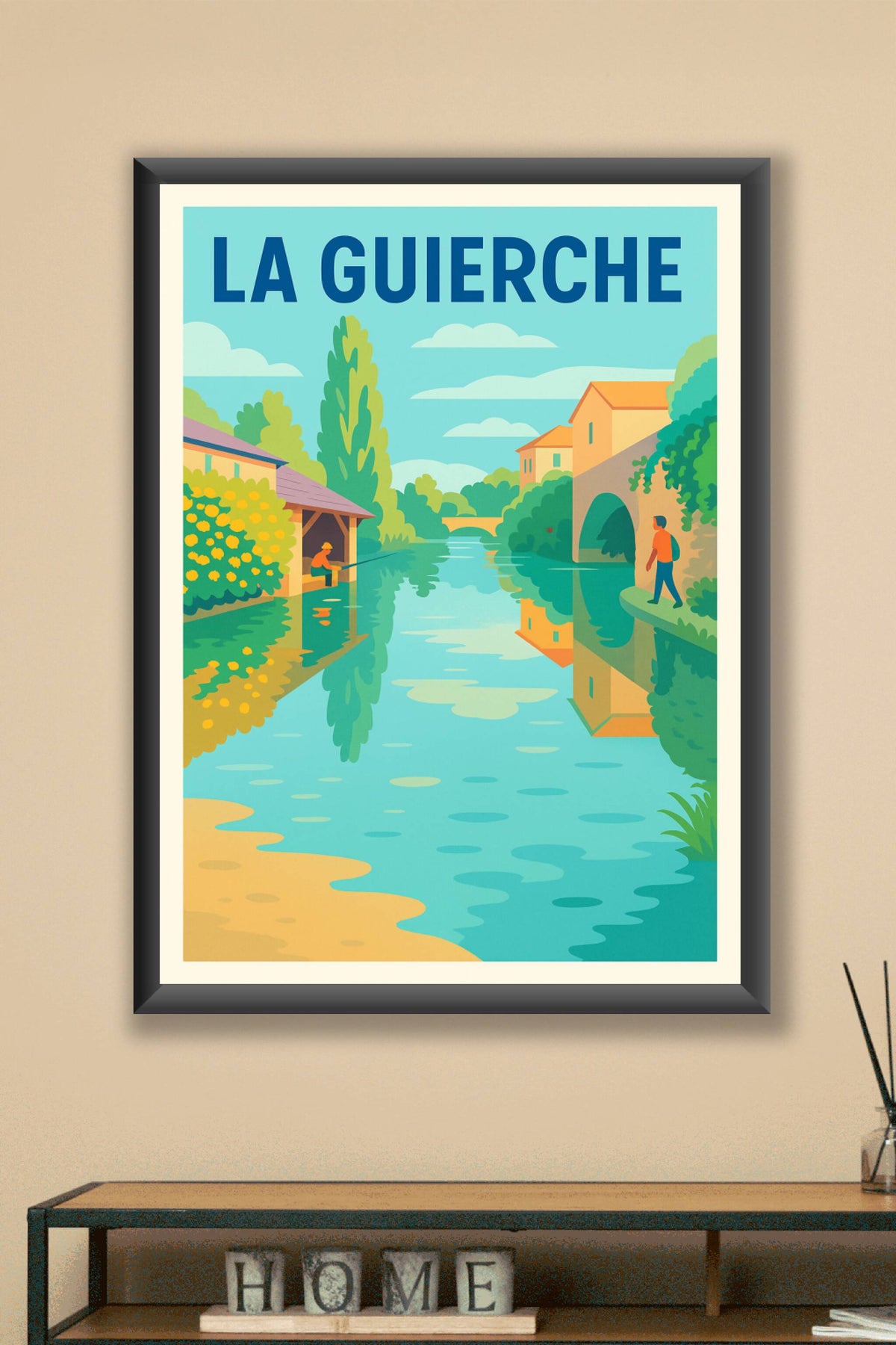 Affiche de La Guierche - Un havre de paix au fil de l'eau