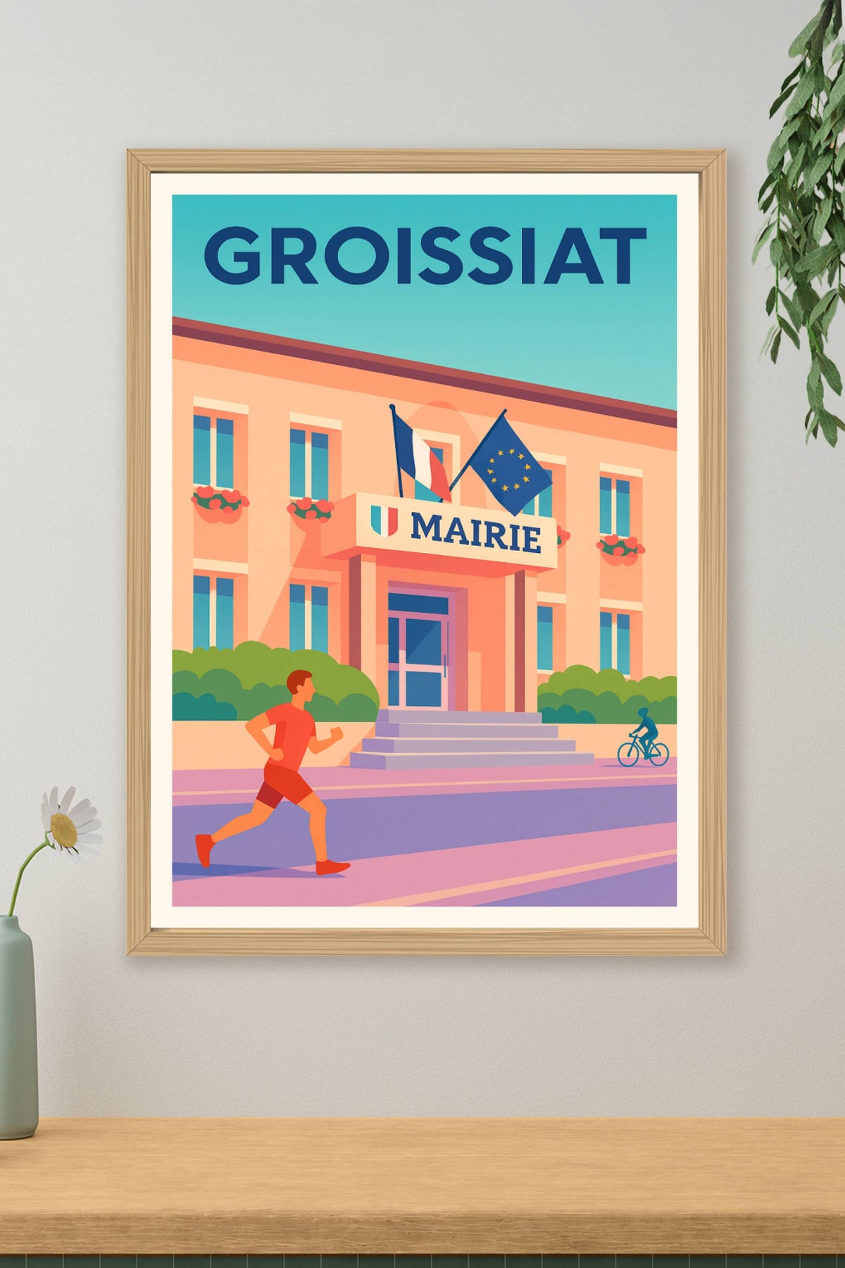 Affiche de Groissiat - Dynamisme et charme local