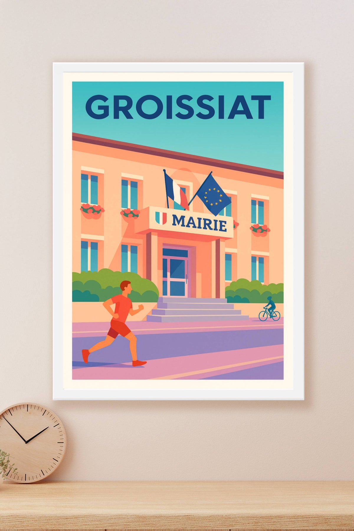 Affiche de Groissiat - Dynamisme et charme local