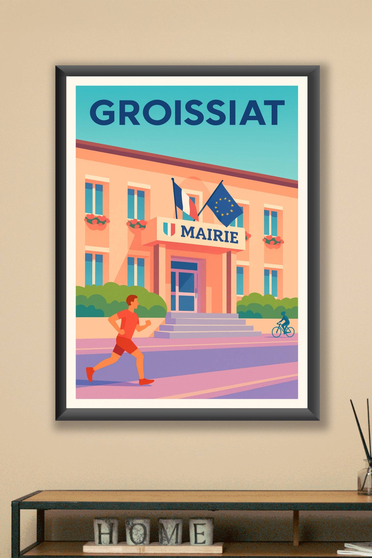 Affiche de Groissiat - Dynamisme et charme local