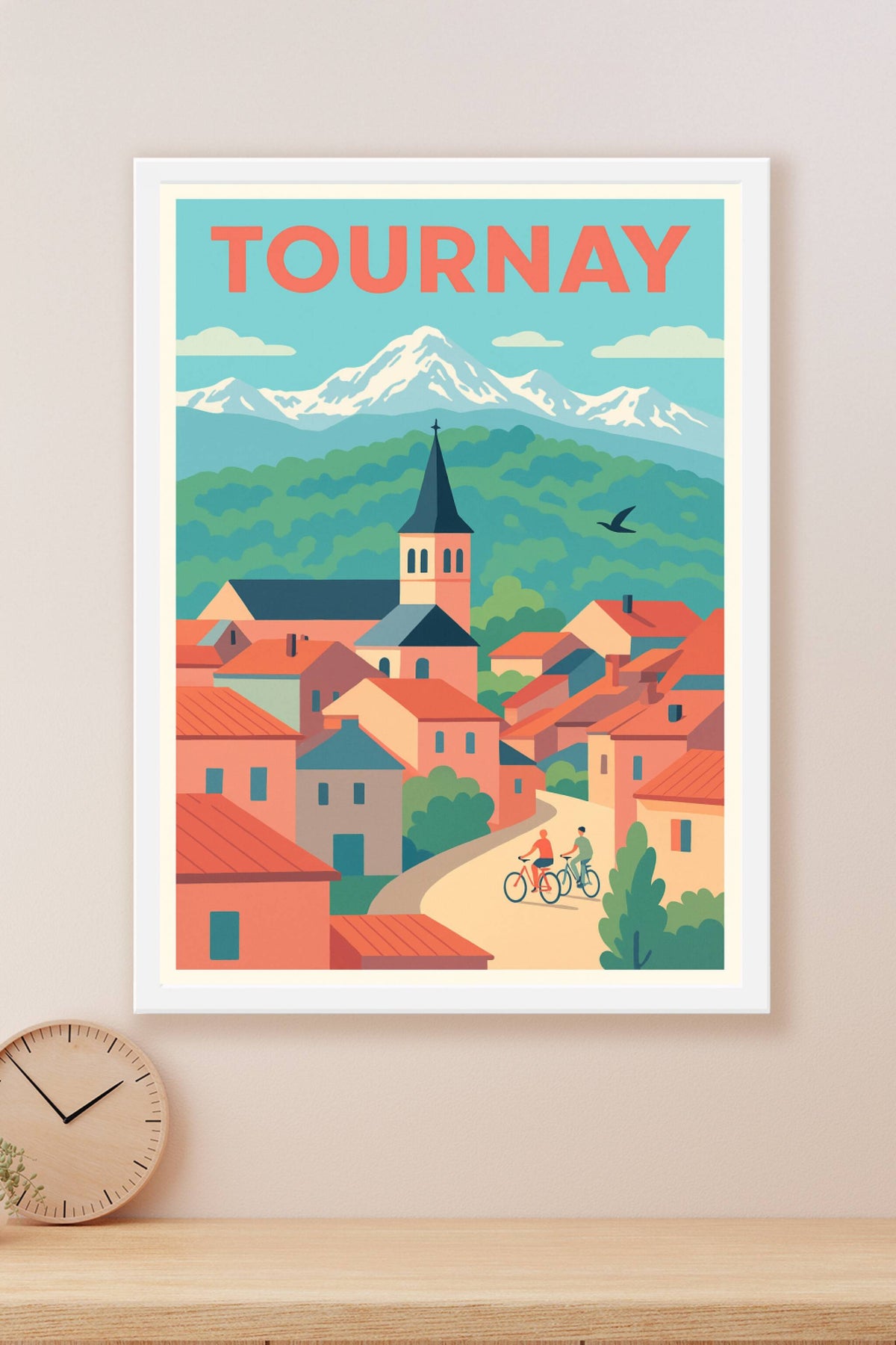 Affiche de Tournay - Charme et sérénité au pied des montagnes