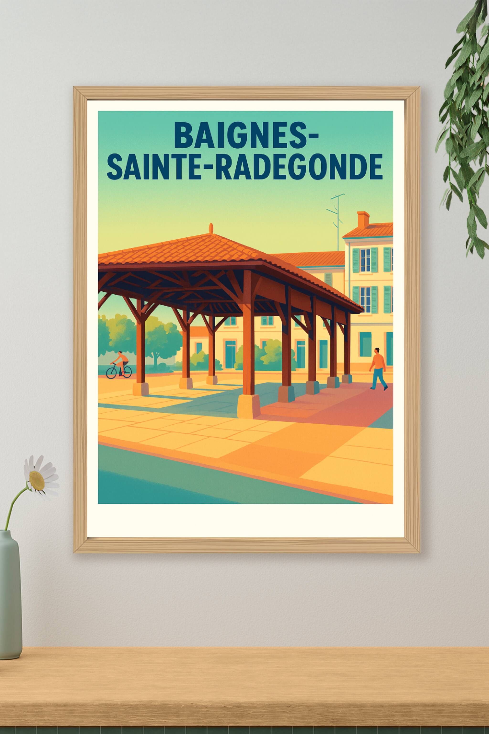 Affiche de Baignes-Sainte-Radegonde - Charme et sérénité au cœur de la Charente