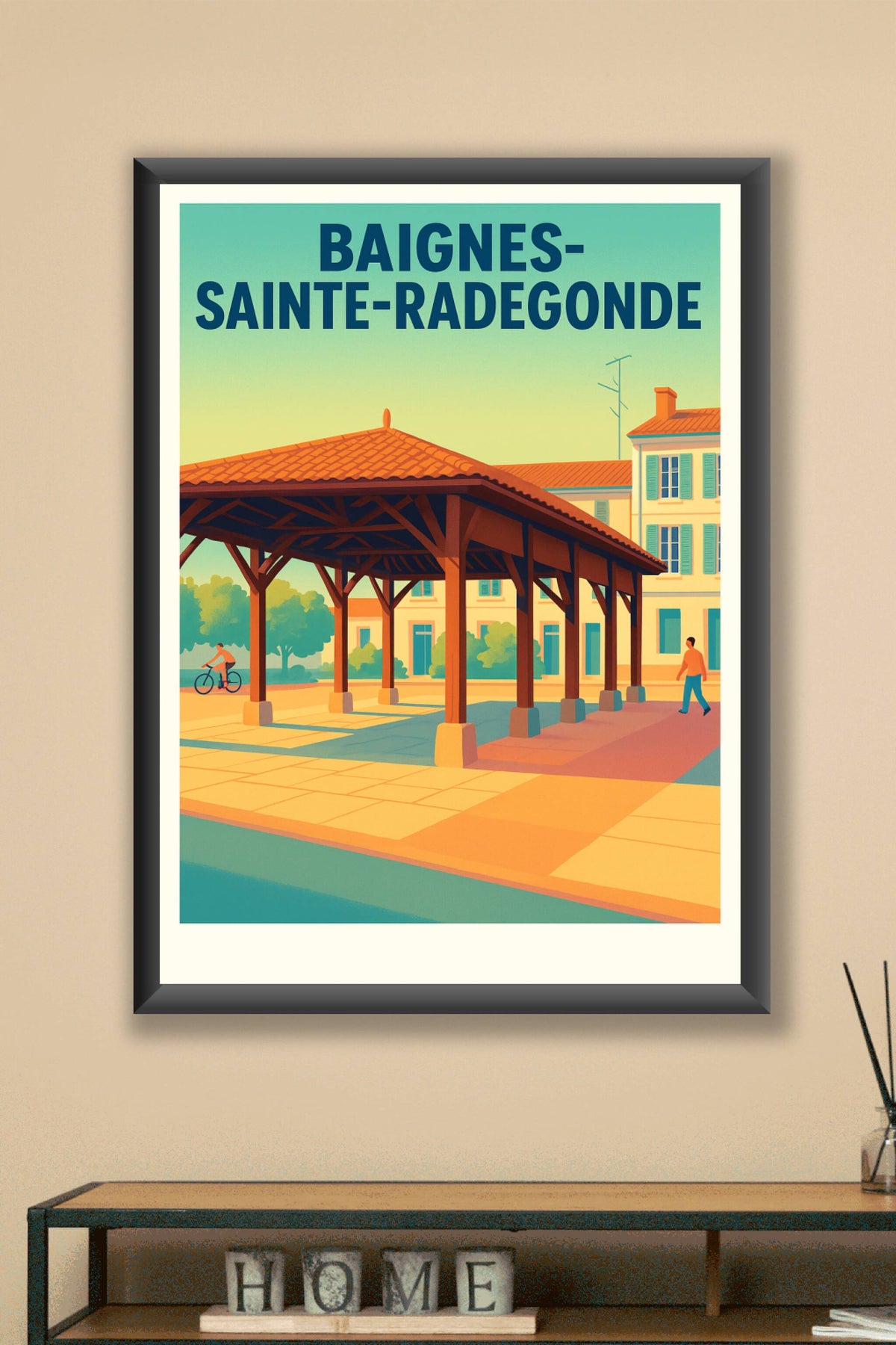 Affiche de Baignes-Sainte-Radegonde - Charme et sérénité au cœur de la Charente