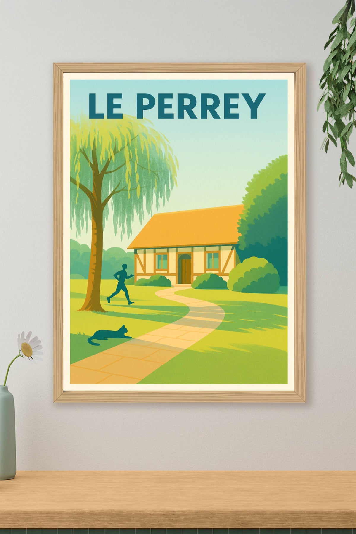 Affiche de Le Perrey - Harmonie champêtre et sérénité
