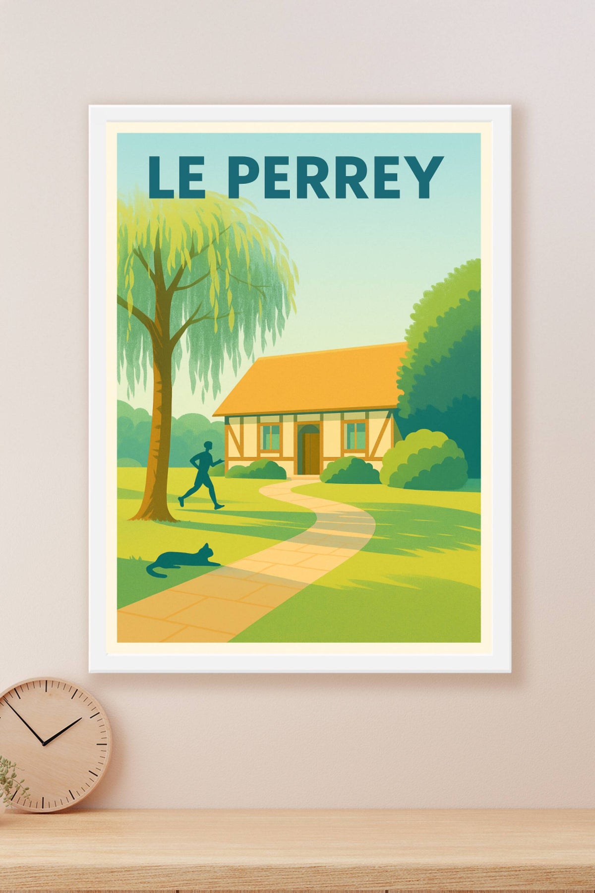 Affiche de Le Perrey - Harmonie champêtre et sérénité