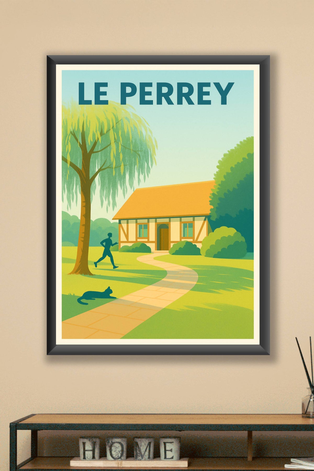 Affiche de Le Perrey - Harmonie champêtre et sérénité