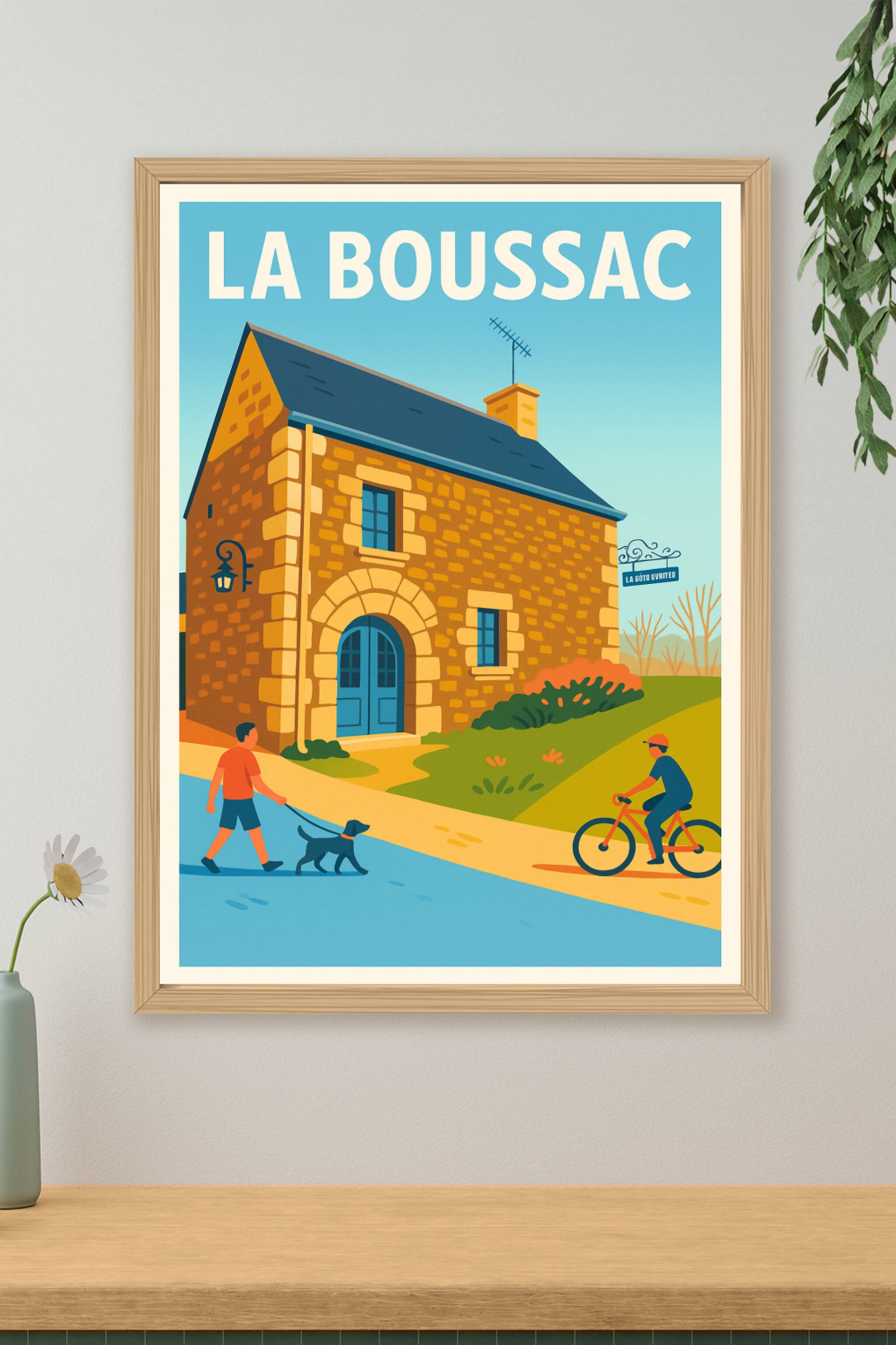 Affiche de La Boussac - Charme et Sérénité au Cœur du Village