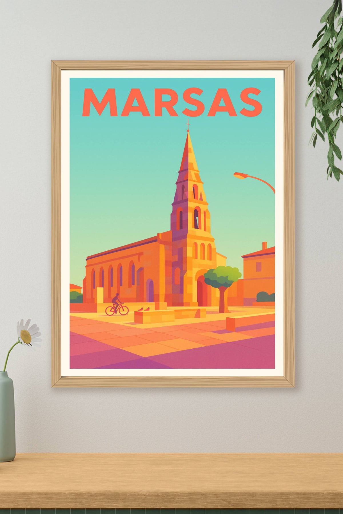 Affiche de Marsas - Lumières et Sérénité au Cœur du Village