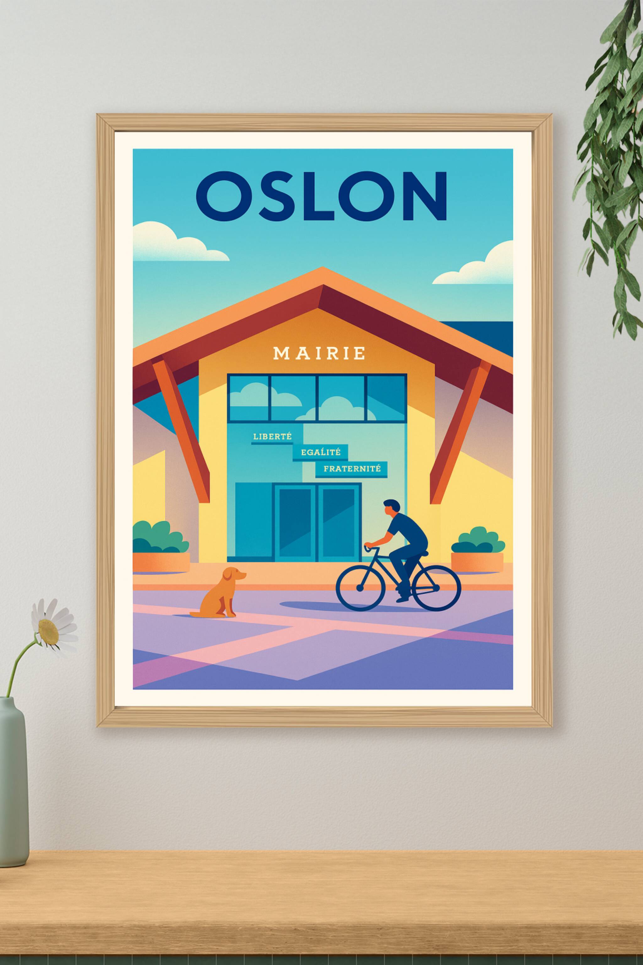 Affiche de Oslon - Charme et sérénité au cœur de la mairie