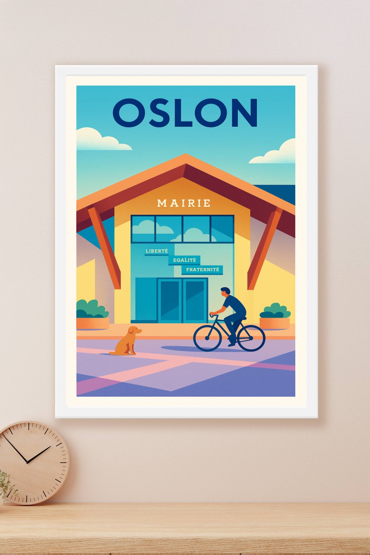 Affiche de Oslon - Charme et sérénité au cœur de la mairie