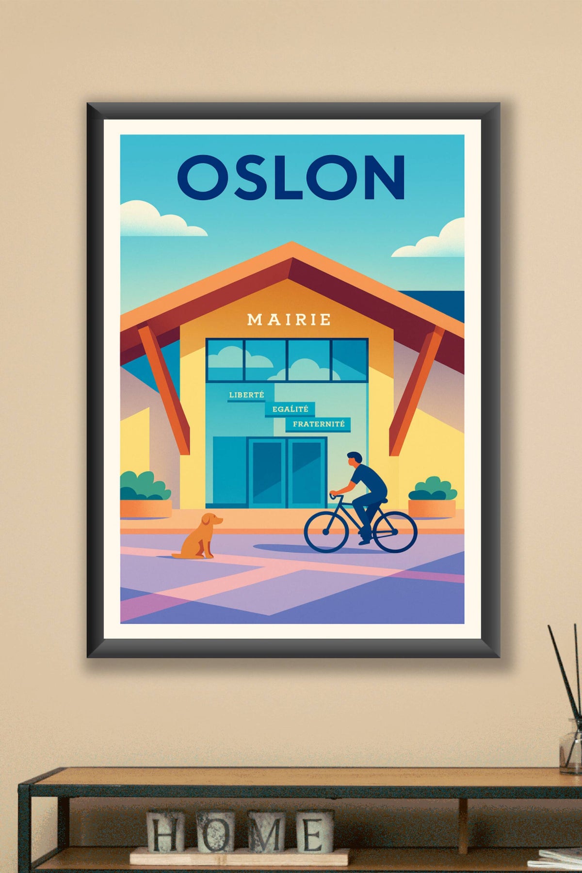 Affiche de Oslon - Charme et sérénité au cœur de la mairie
