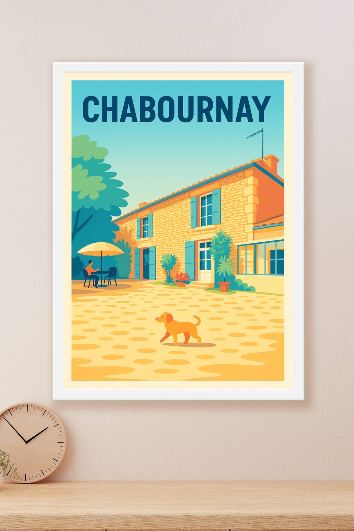 Affiche de Chabournay - Charme Provençal au Soleil