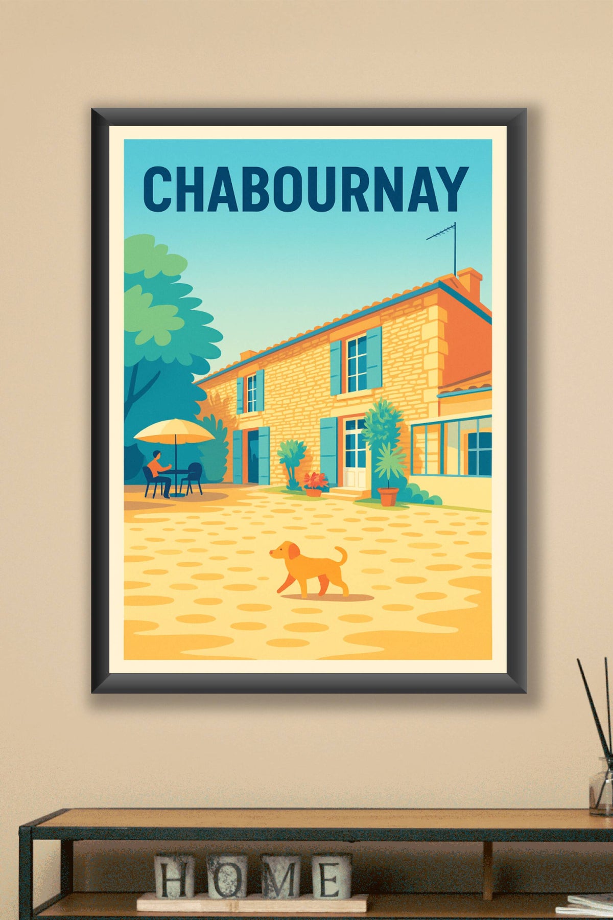 Affiche de Chabournay - Charme Provençal au Soleil
