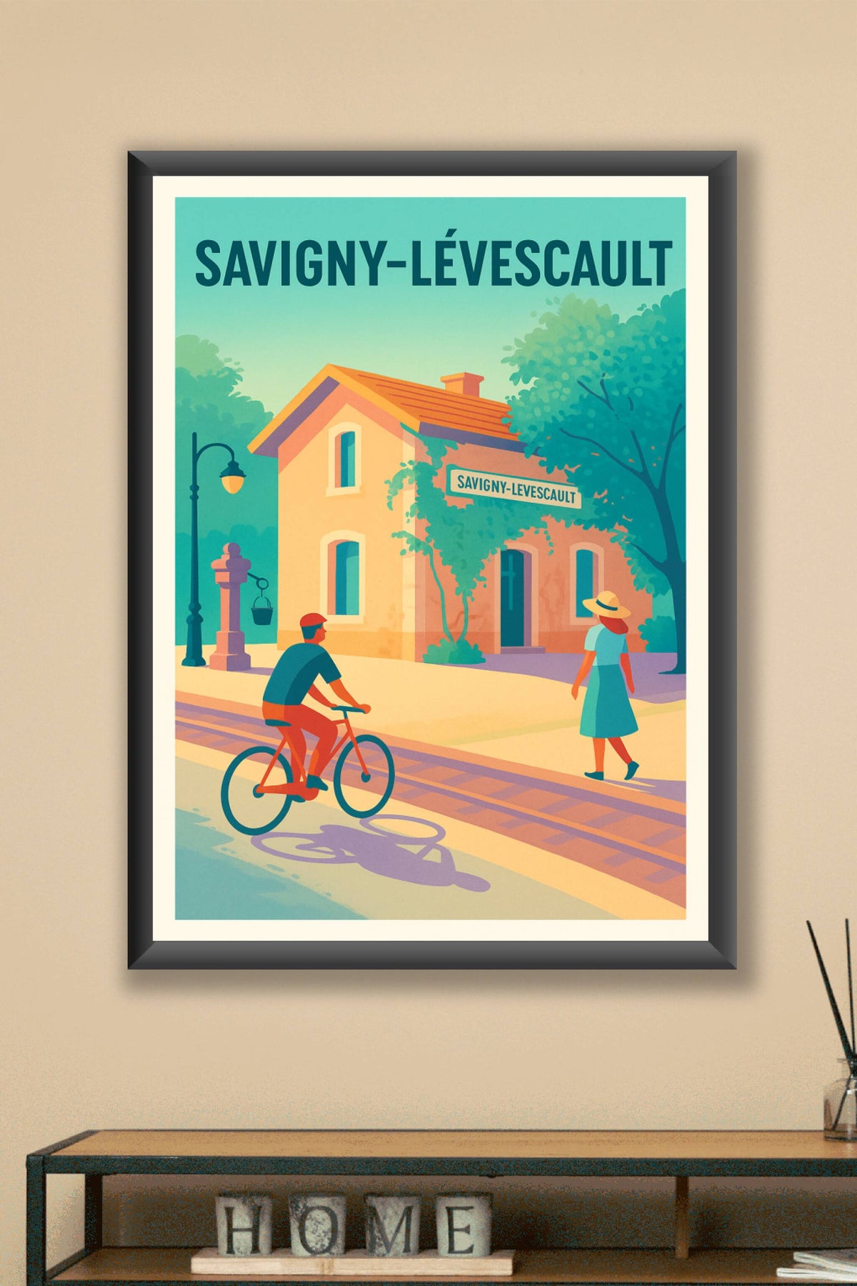 Affiche de Savigny-Lévescault - Un coin de charme à découvrir