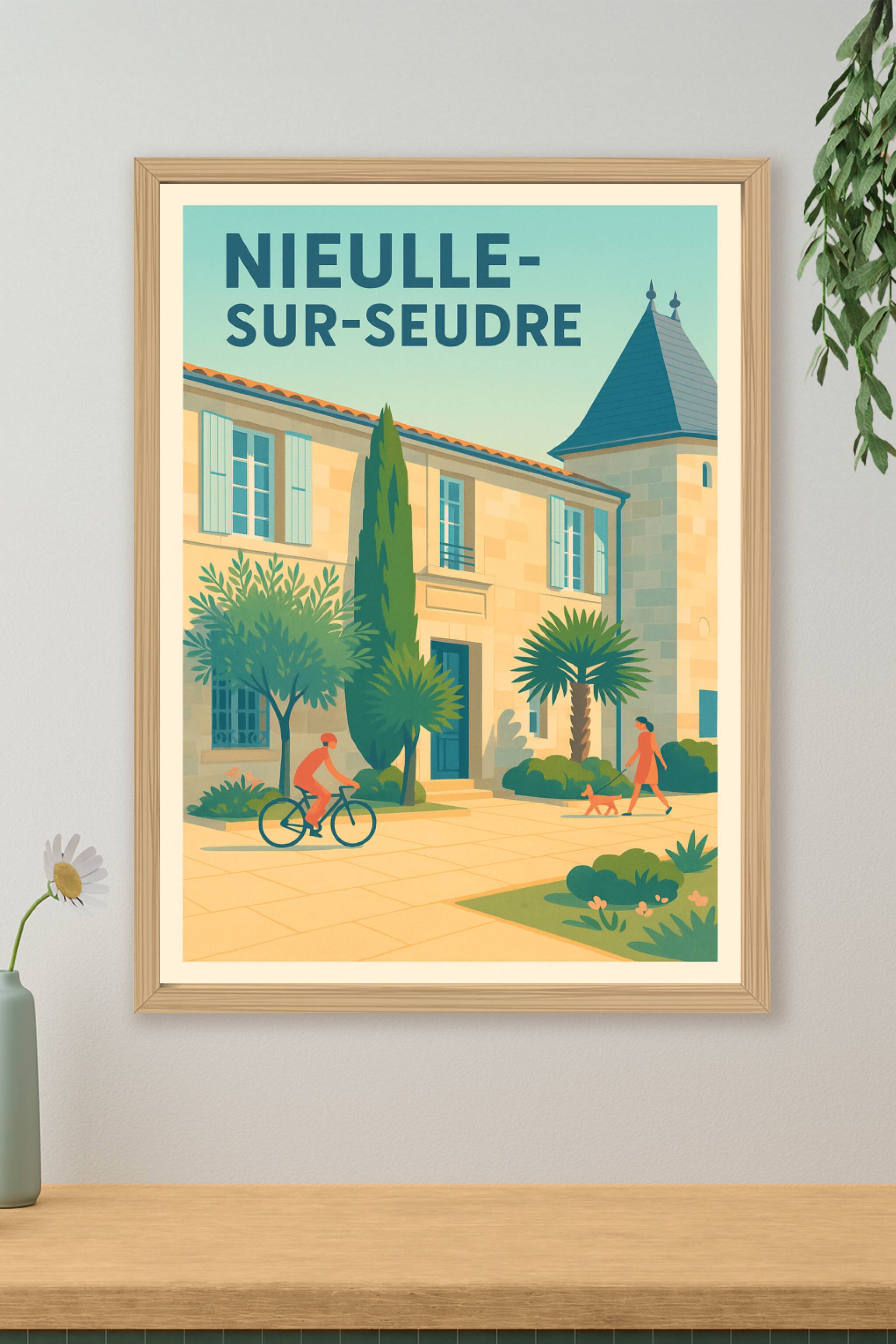 Affiche de Nieulle-sur-Seudre - Charme et douceur de vie en bord de Seudre