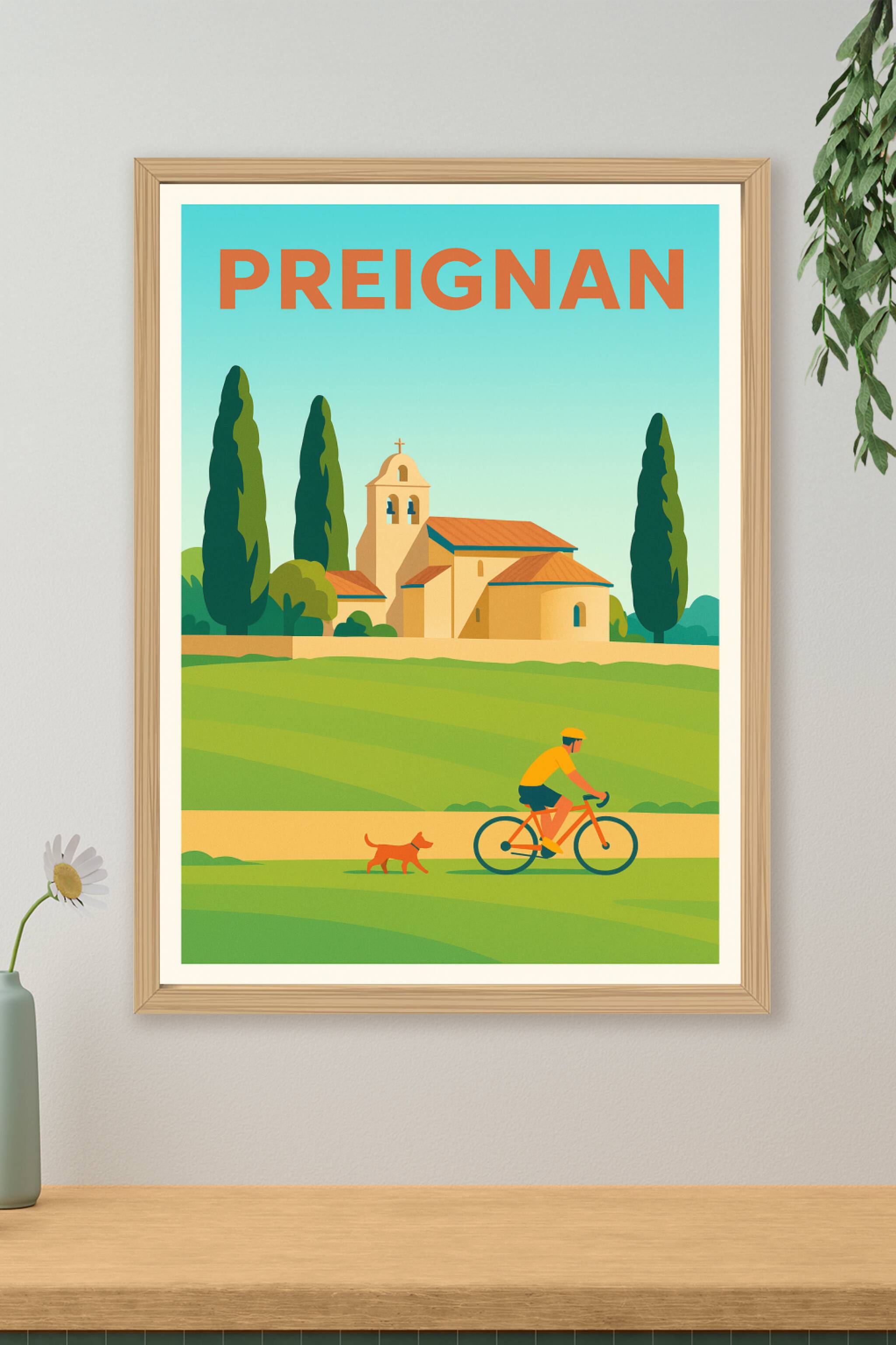 Affiche de Preignan - L'échappée verte au cœur du Gers