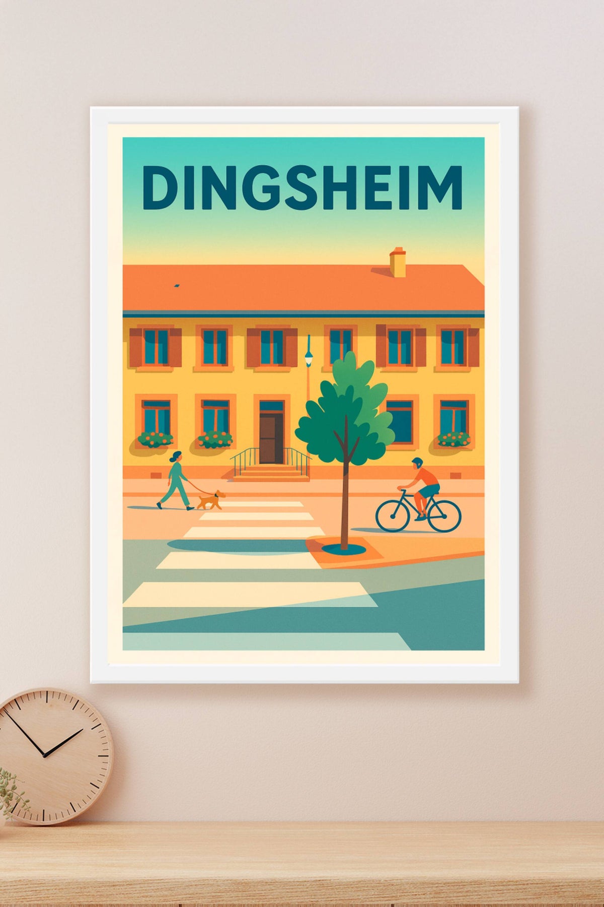 Affiche de Dingsheim - Charme paisible et vie de village