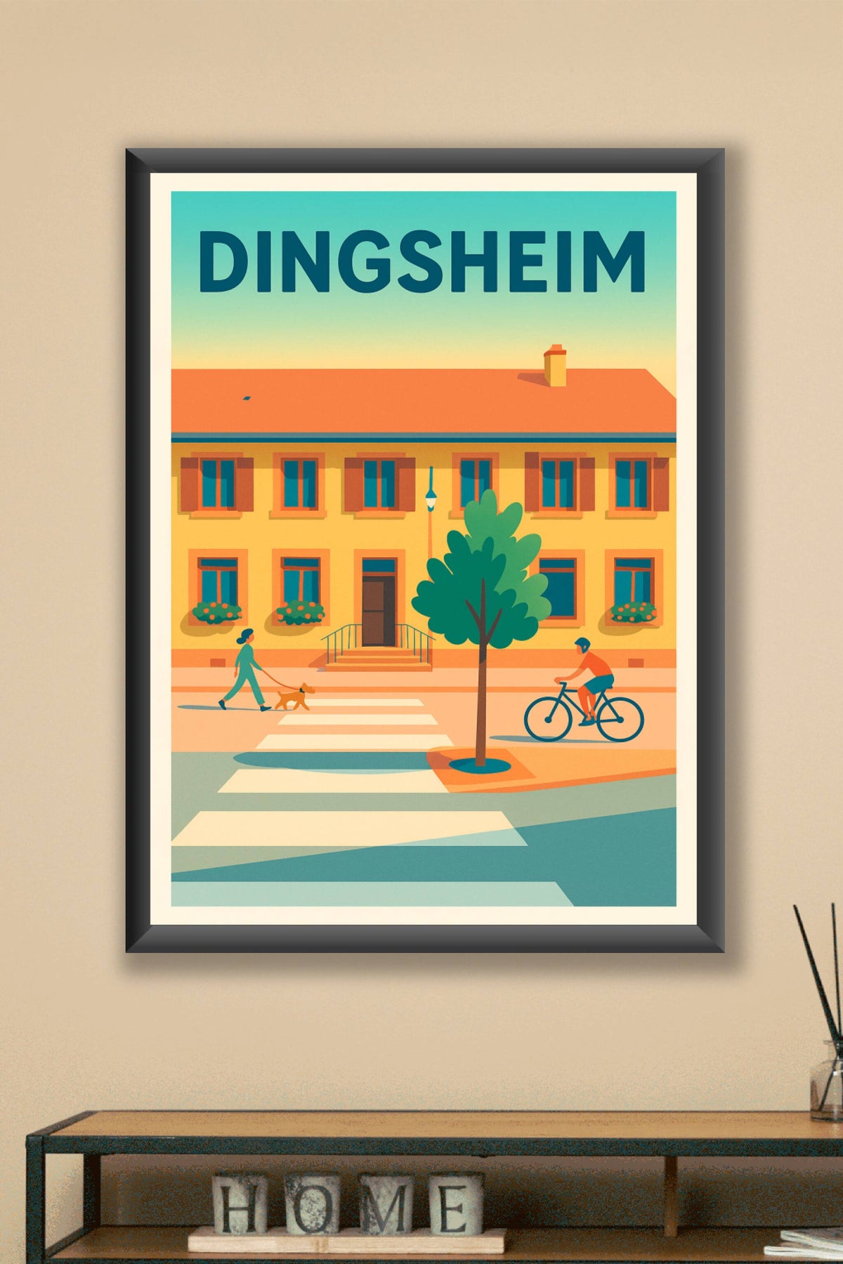 Affiche de Dingsheim - Charme paisible et vie de village