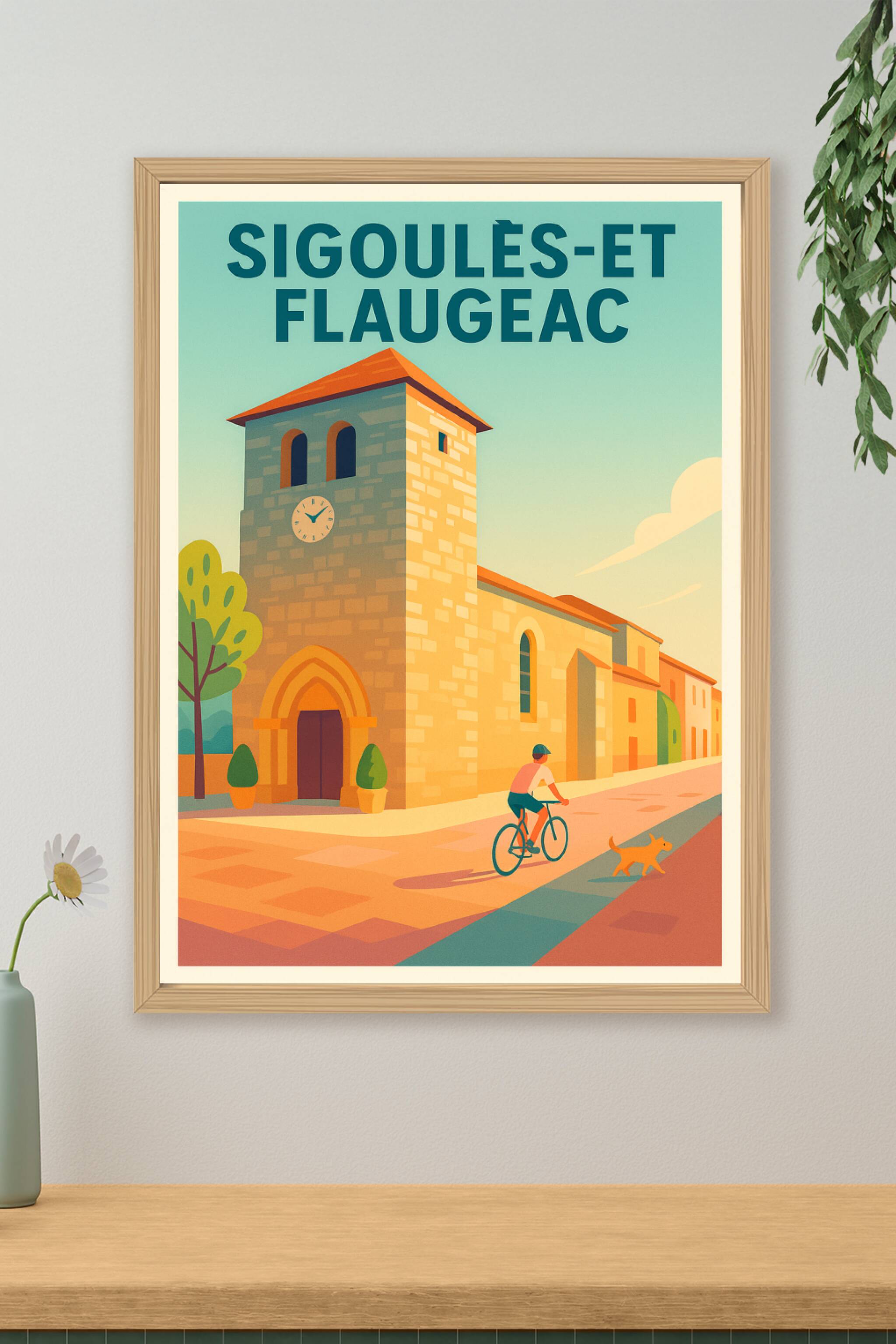 Affiche de Sigoulès-et-Flaugeac - Sérénité et charme authentique