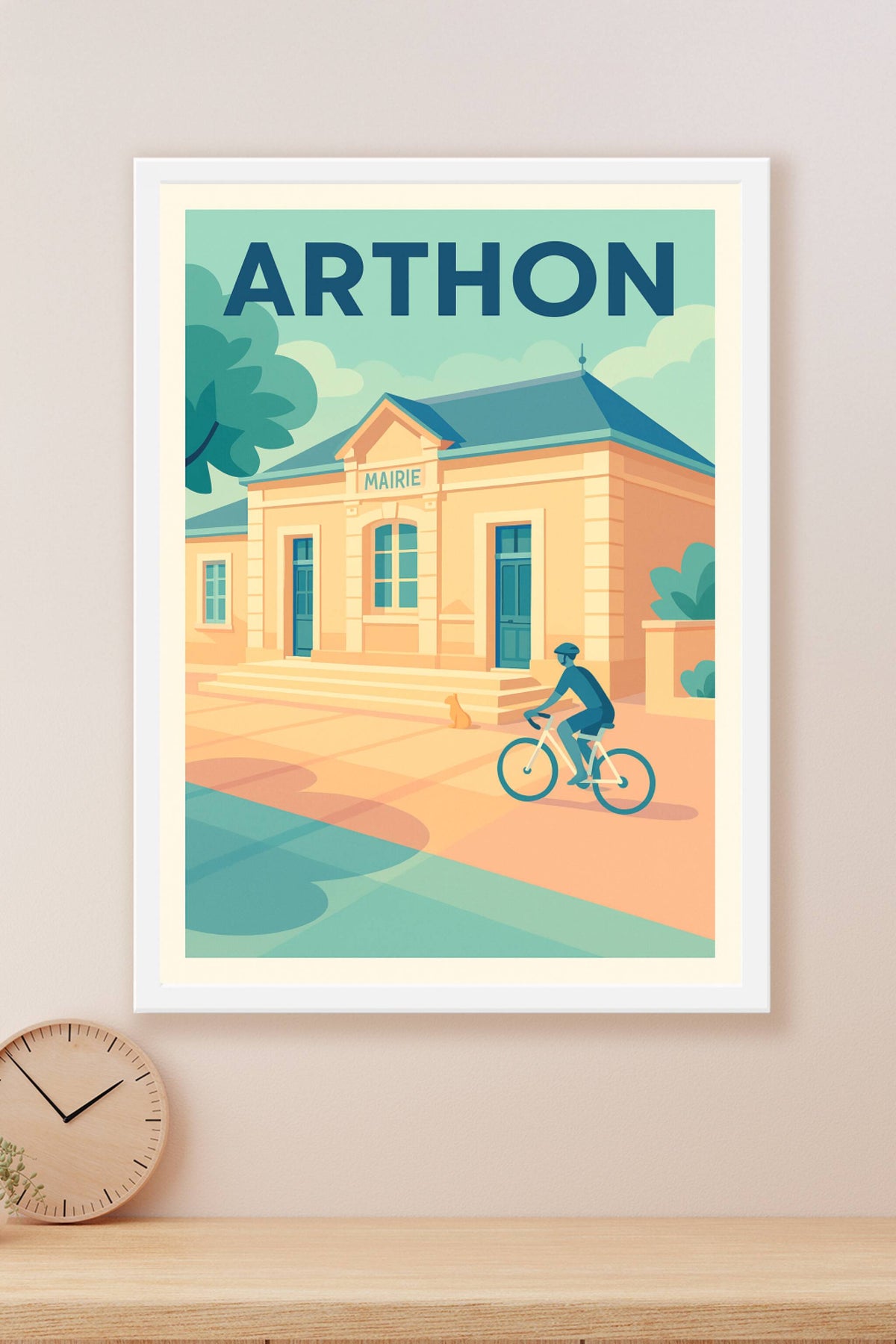 Affiche de Arthon - Charme et quiétude à la mairie