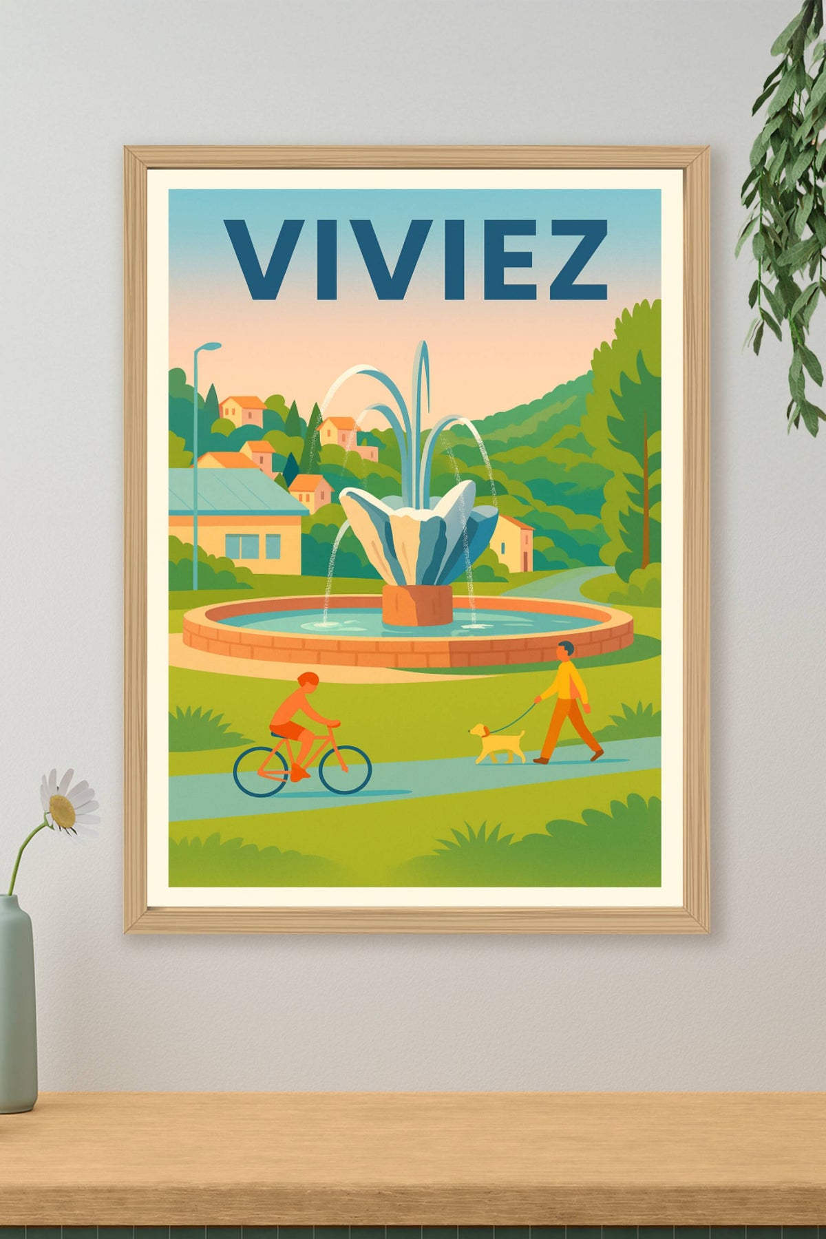 Affiche de Viviez - Charme et quiétude au cœur de la nature